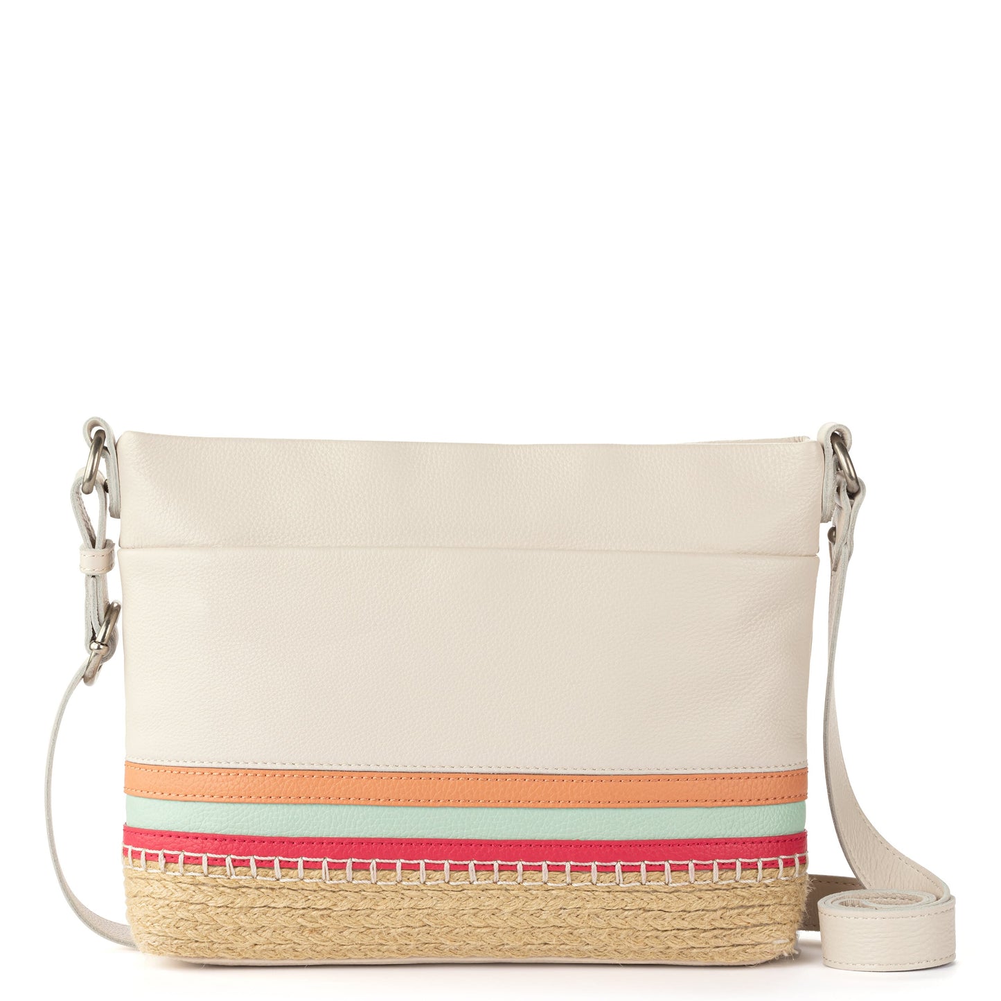 The Sak Melrose Crossbody Leather - |Vibrant Block Espadrille|