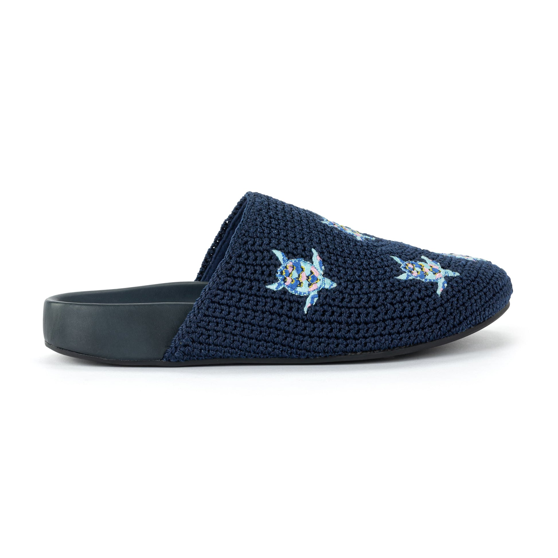 The Sak Bolinas Clog Crochet - |Denim Turtle|