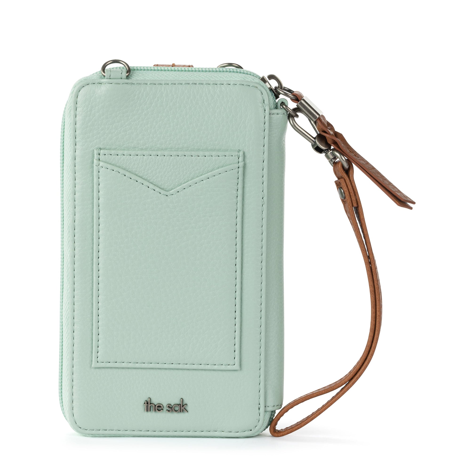The Sak Silverlake Smartphone Crossbody Leather - |Aqua|