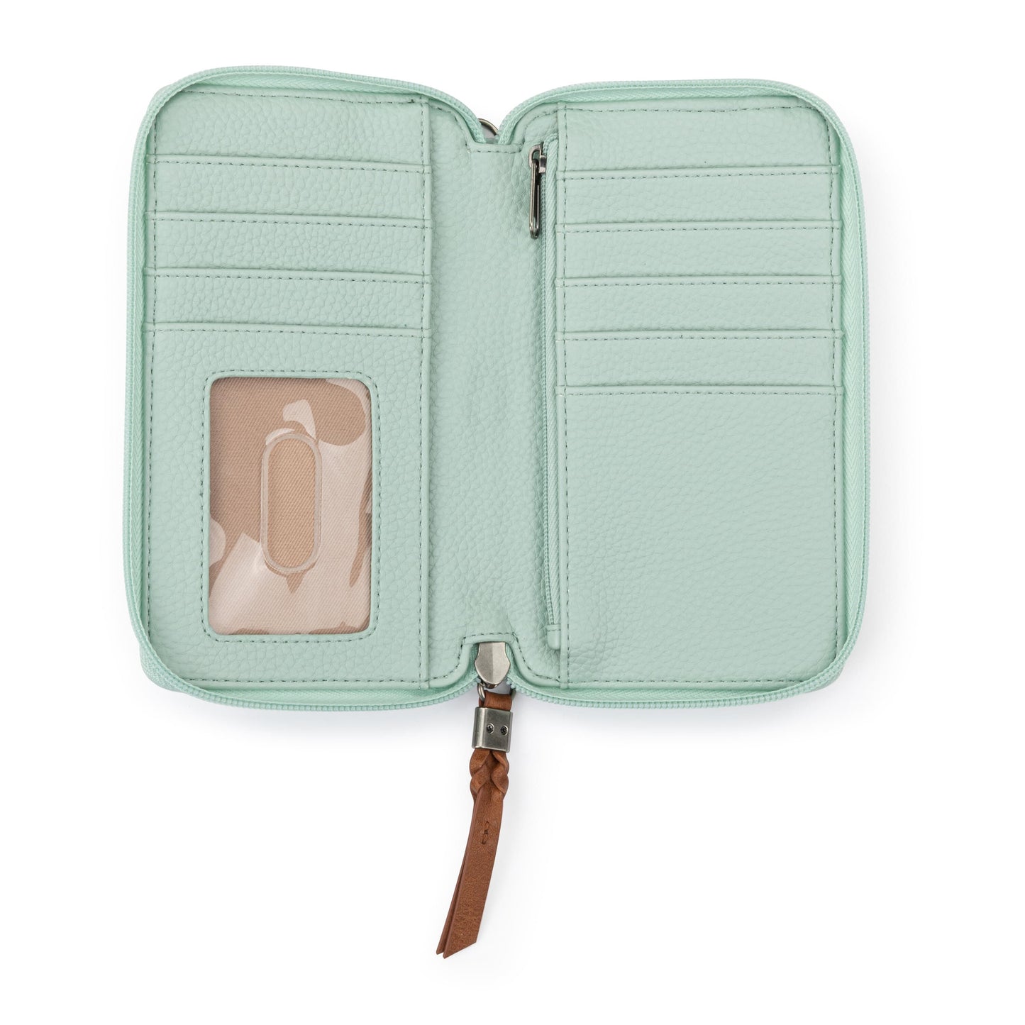 The Sak Silverlake Smartphone Crossbody Leather - |Aqua|