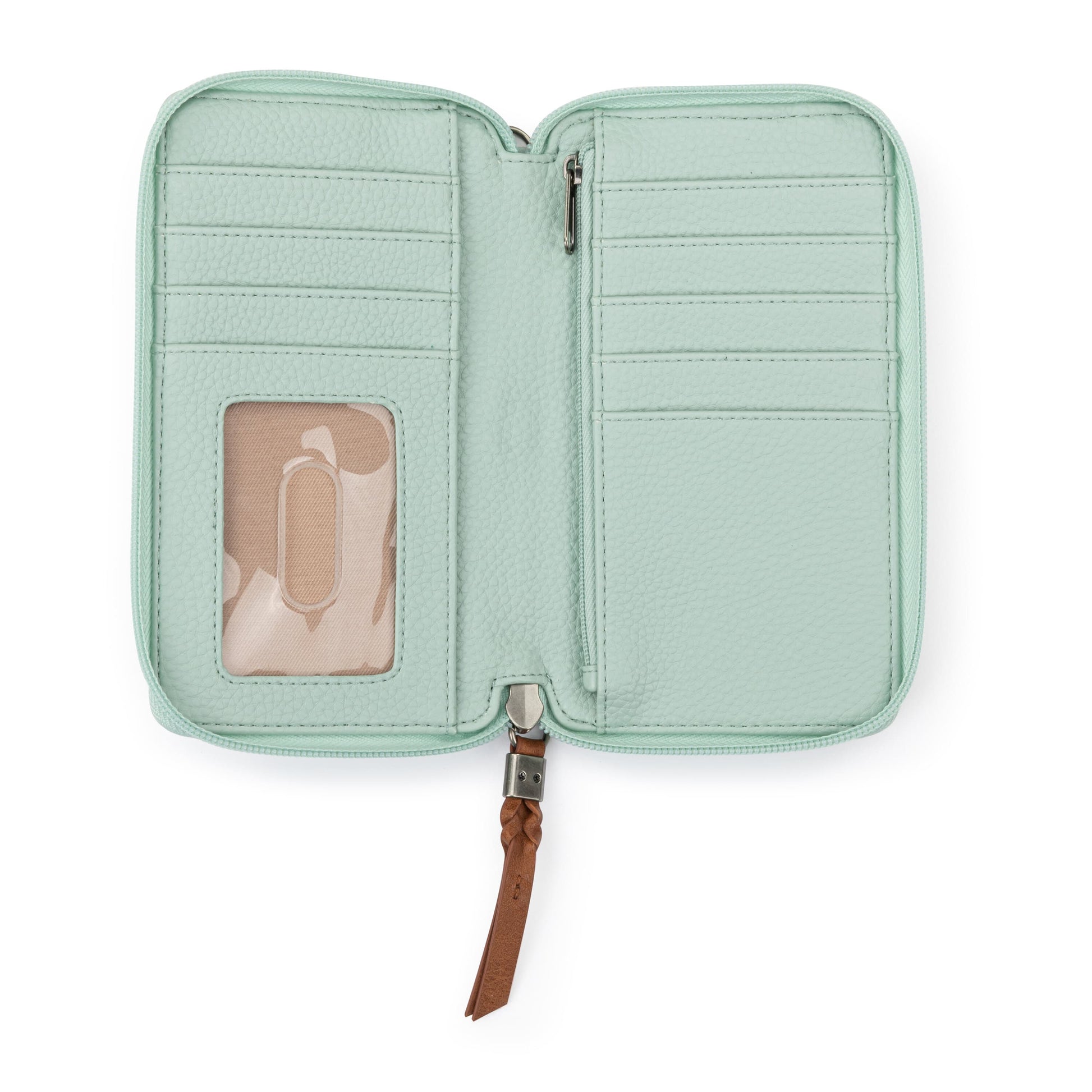 The Sak Silverlake Smartphone Crossbody Leather - |Aqua|
