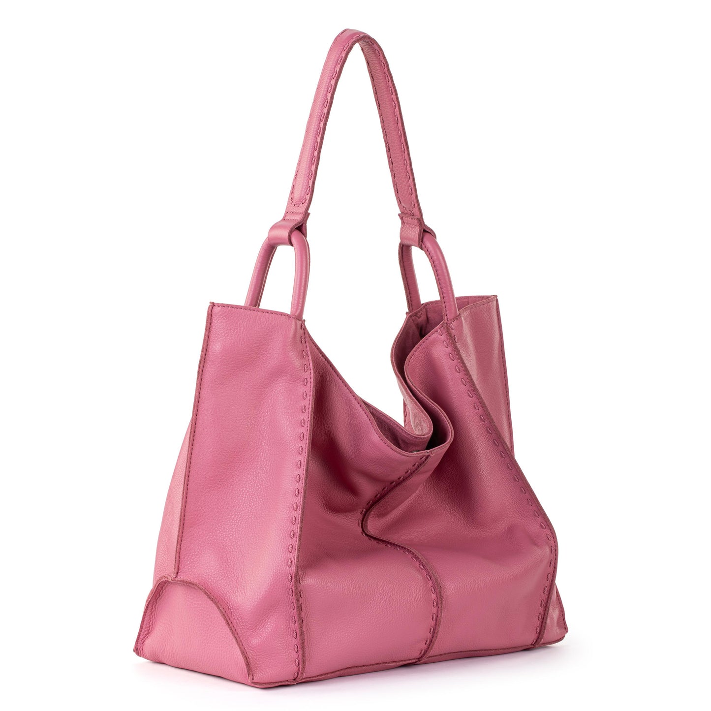 The Sak Los Feliz Slouchy Large Tote Leather - |Mulberry|