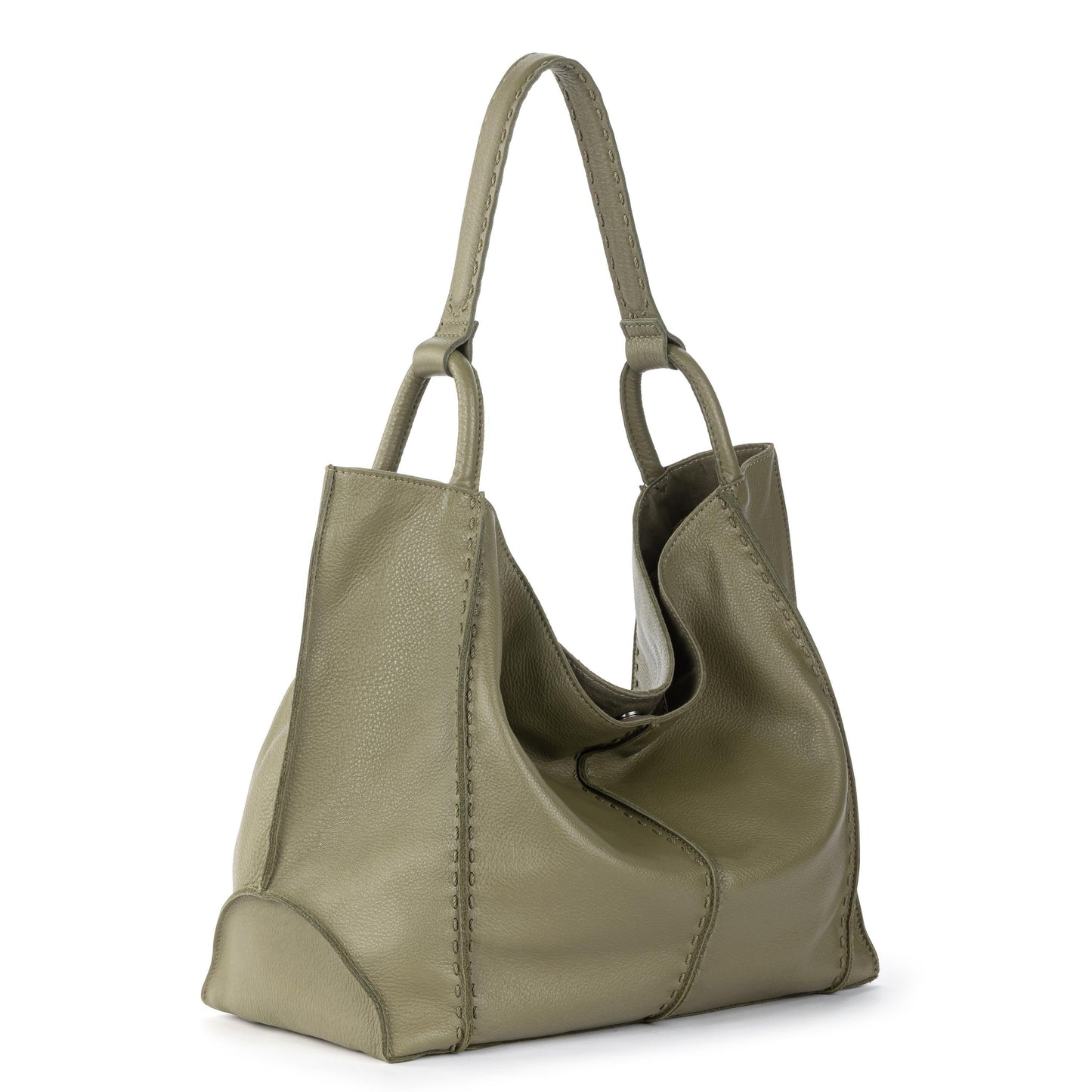 The Sak Los Feliz Slouchy Large Tote Leather - |Loden|
