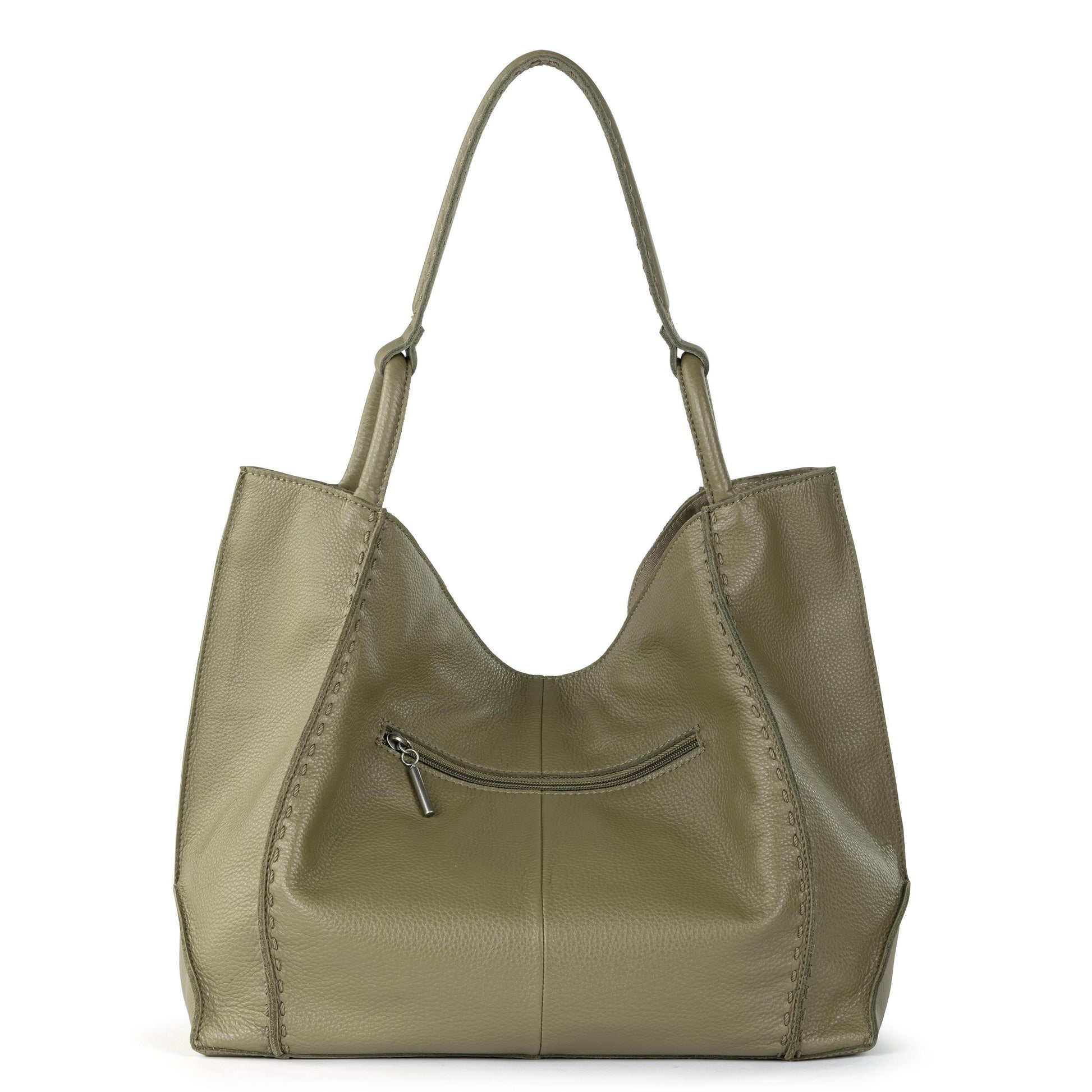 The Sak Los Feliz Slouchy Large Tote Leather - |Loden|