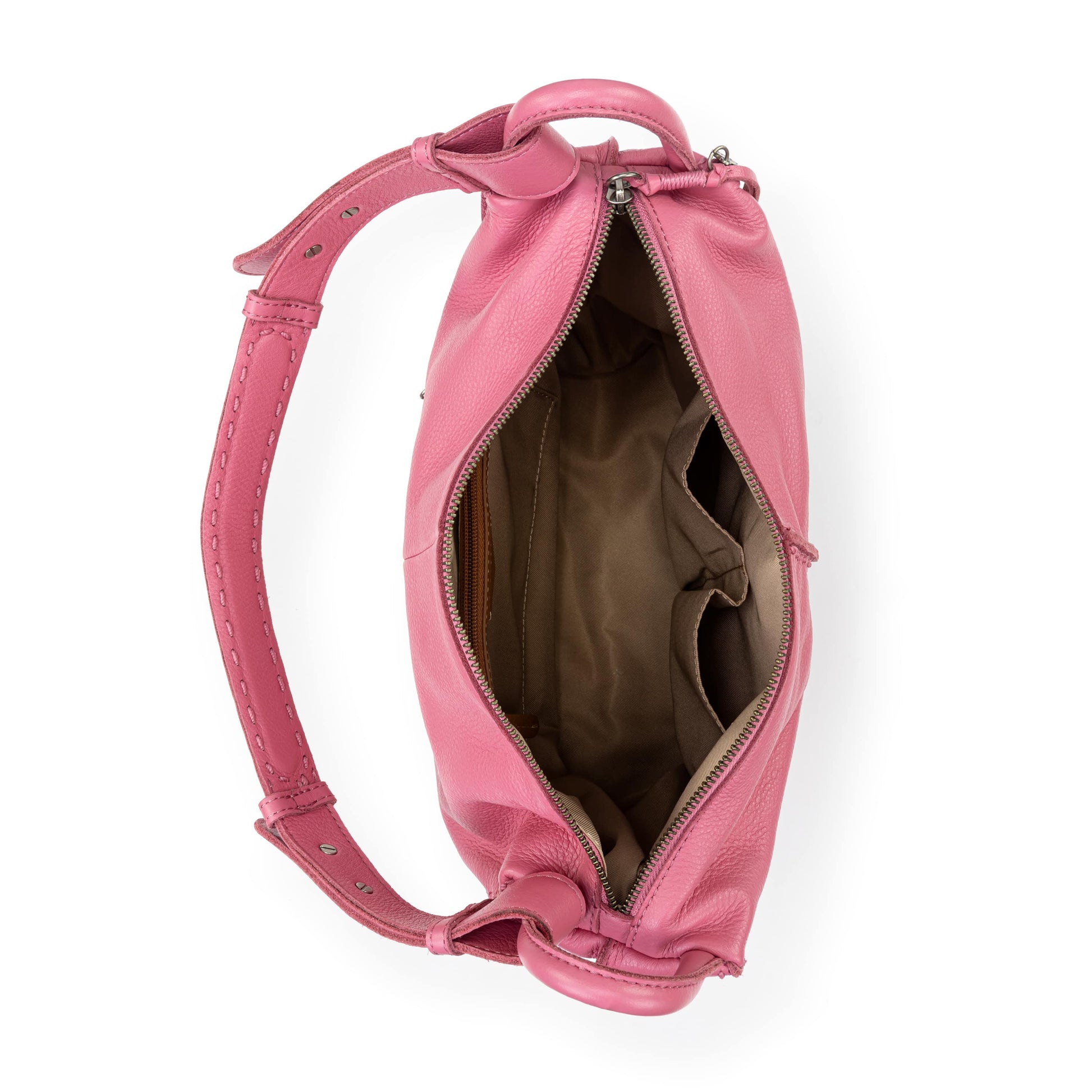 The Sak Los Feliz Slouchy Hobo Leather - |Mulberry|