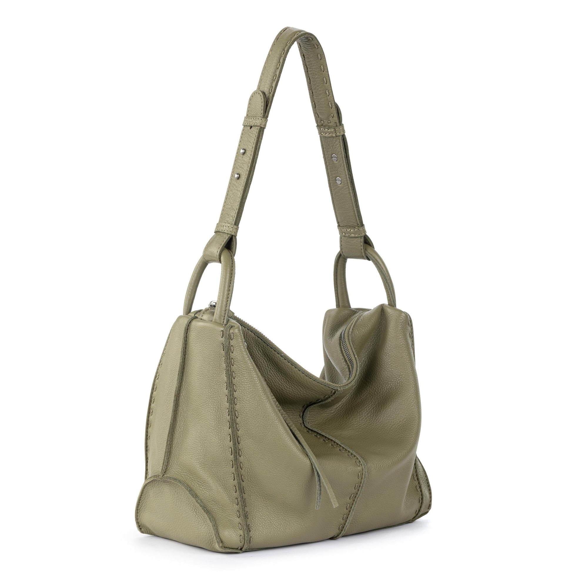 The Sak Los Feliz Slouchy Hobo Leather - |Loden|