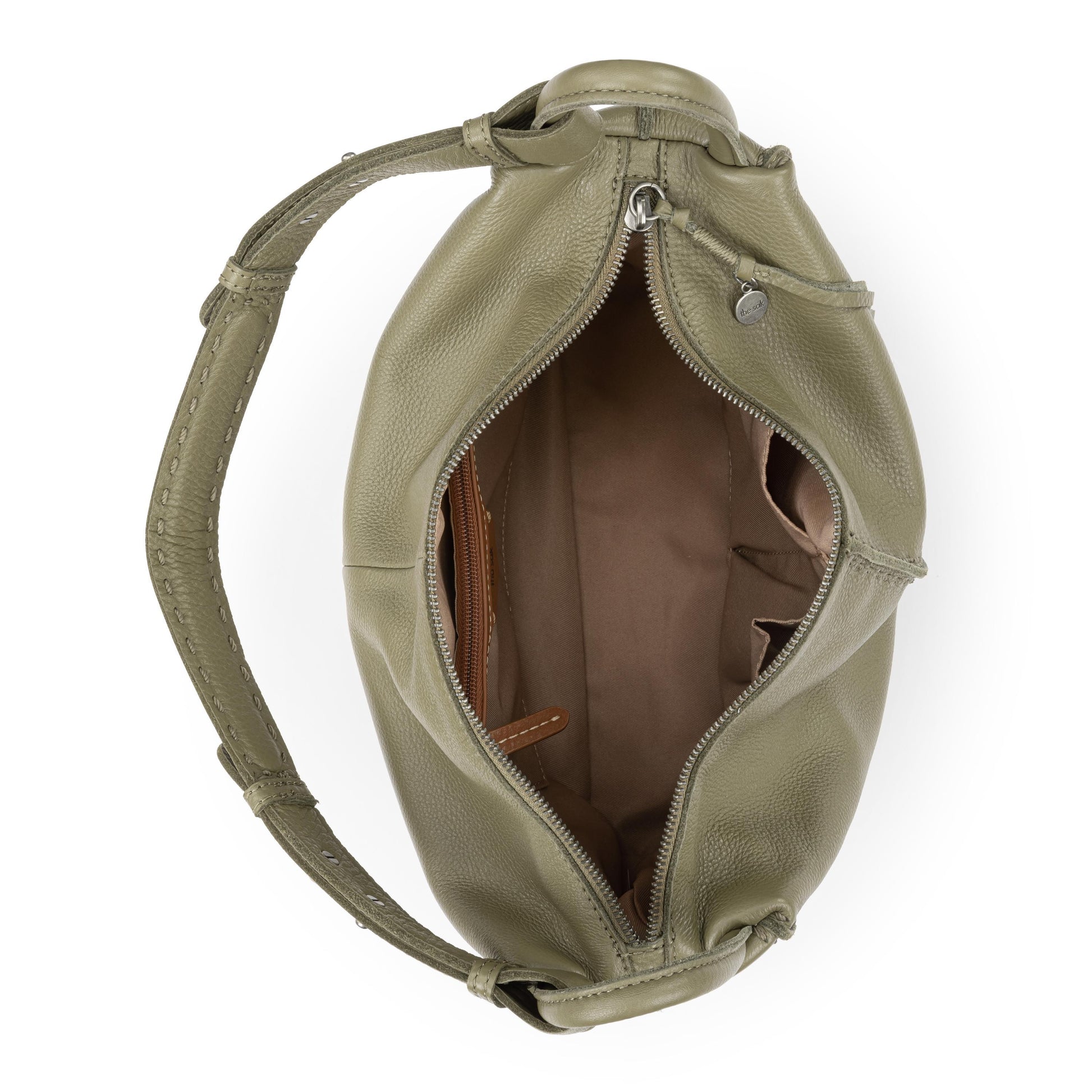 The Sak Los Feliz Slouchy Hobo Leather - |Loden|