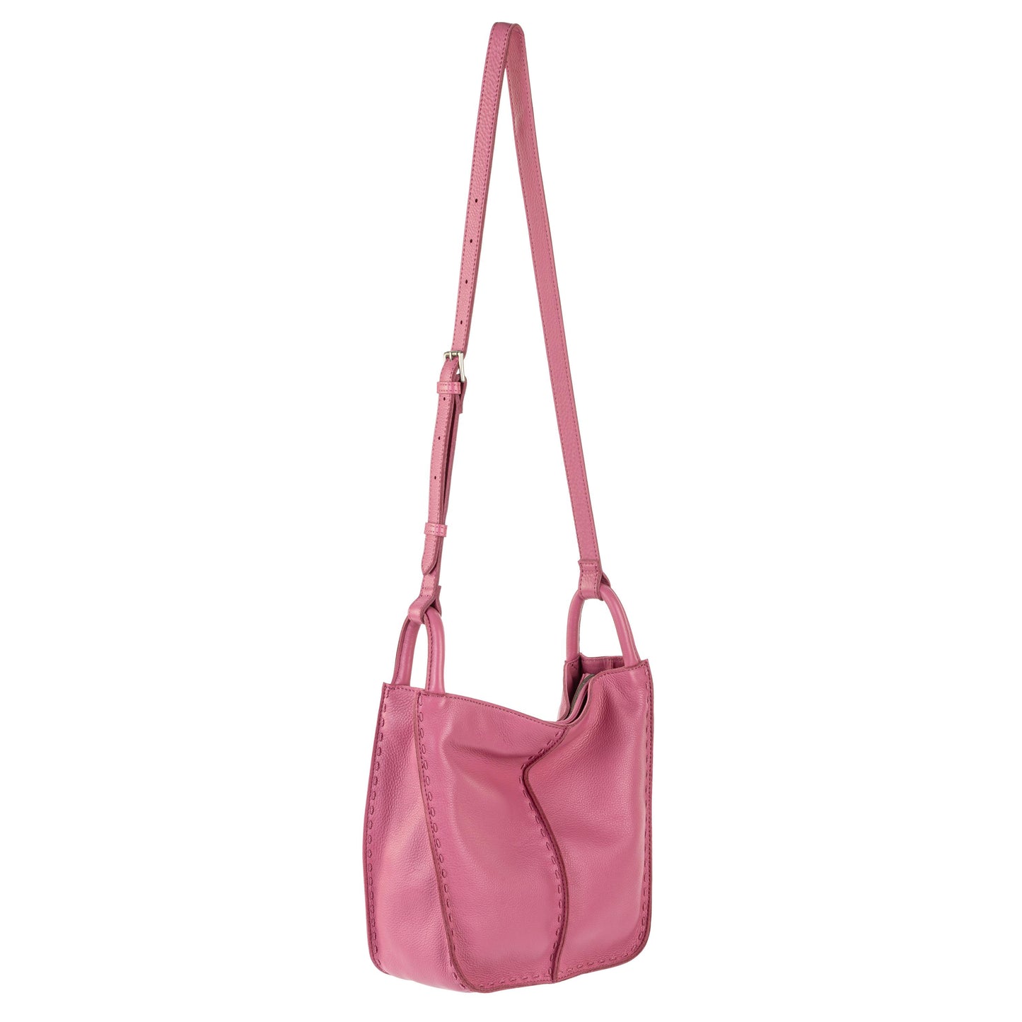The Sak Los Feliz Slouchy Crossbody Leather - |Mulberry|