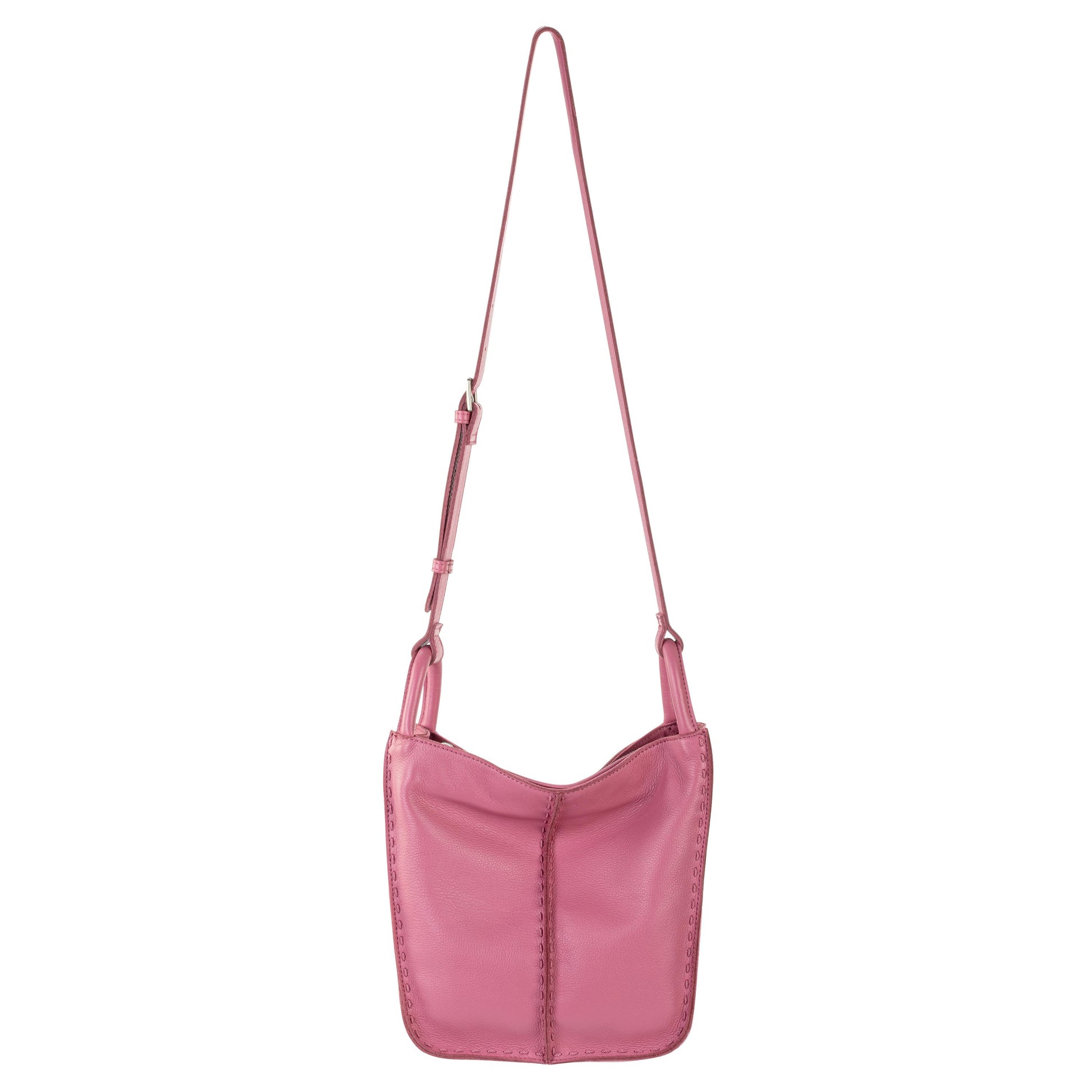 The Sak Los Feliz Slouchy Crossbody Leather - |Mulberry|