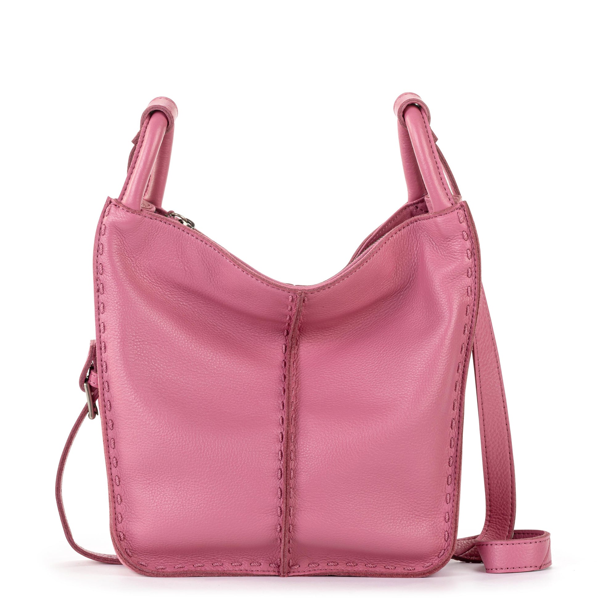 The Sak Los Feliz Slouchy Crossbody Leather - |Mulberry|