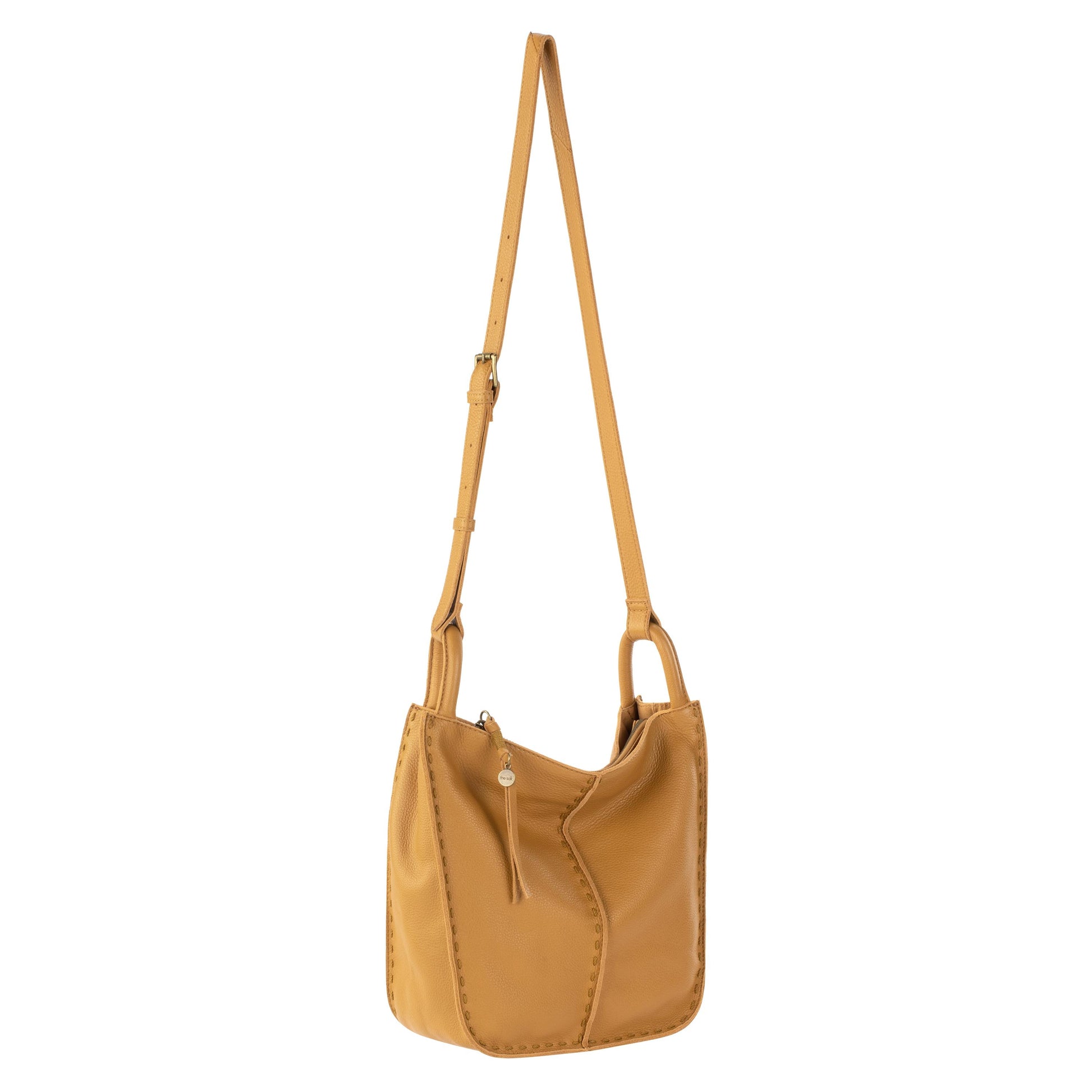 The Sak Los Feliz Slouchy Crossbody Leather - |Marigold|