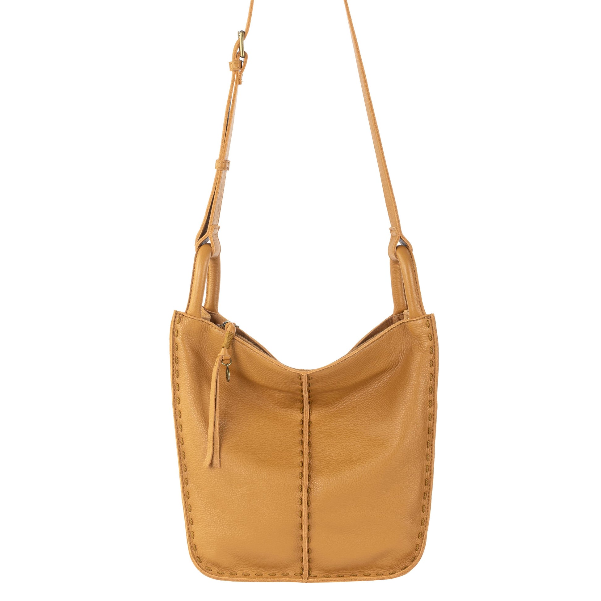 The Sak Los Feliz Slouchy Crossbody Leather - |Marigold|
