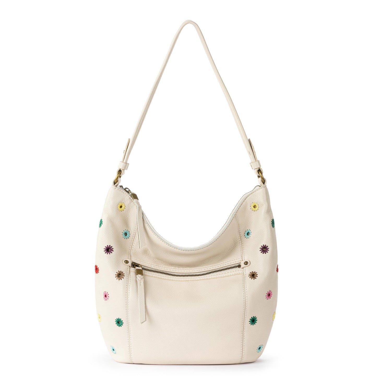 The Sak Sequoia Hobo Leather - |Stone Multi Eyelet|