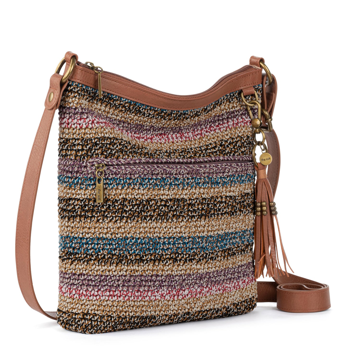 The Sak Lucia Crossbody Crochet - |Ubud Stripe|