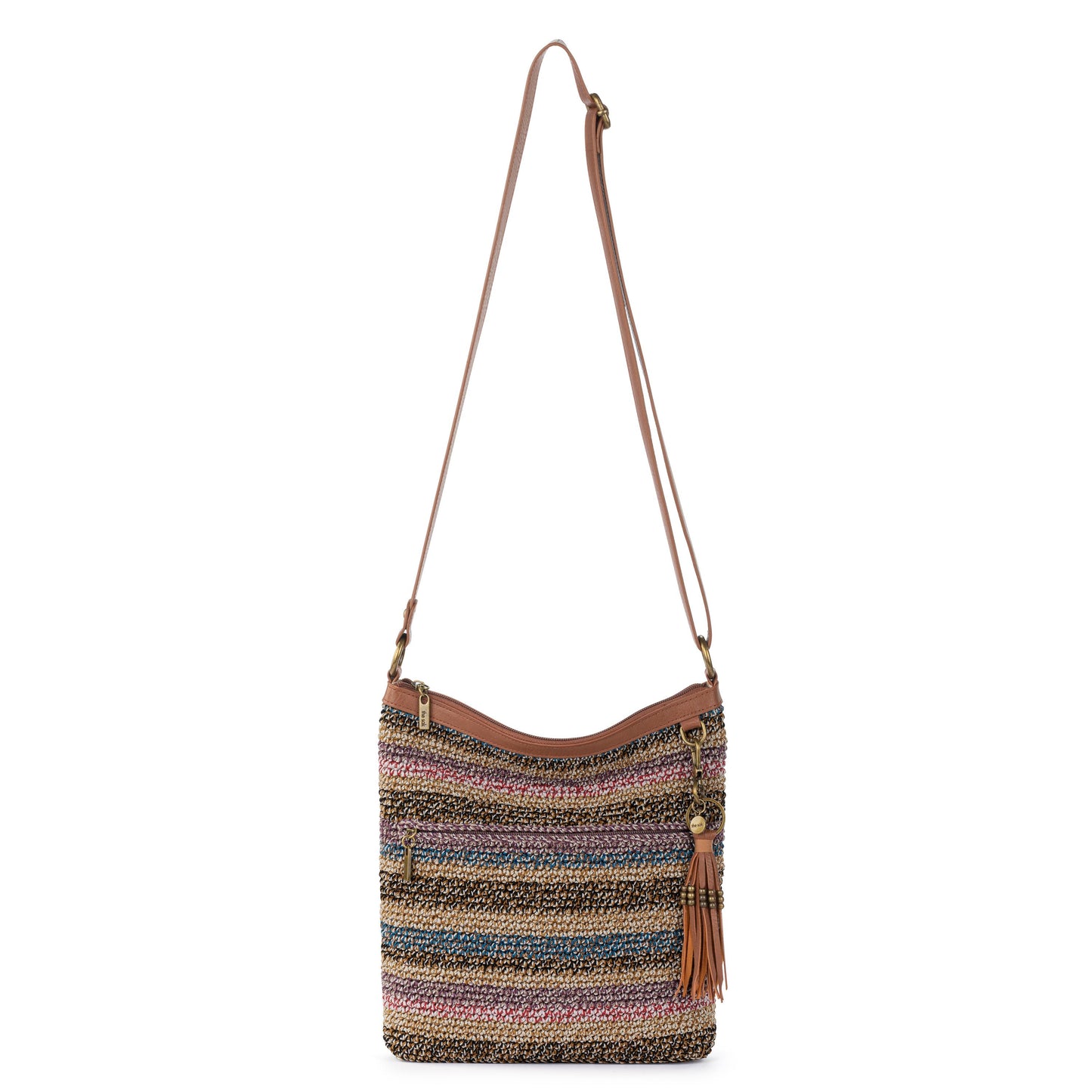 The Sak Lucia Crossbody Crochet - |Ubud Stripe|