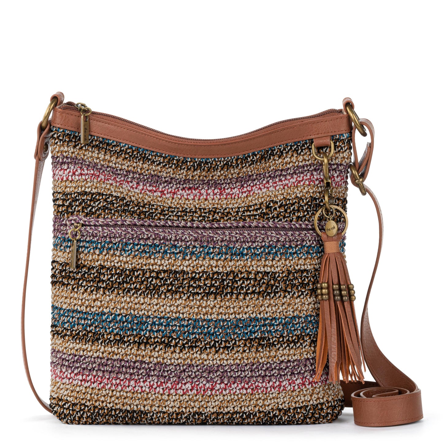 The Sak Lucia Crossbody Crochet - |Ubud Stripe|