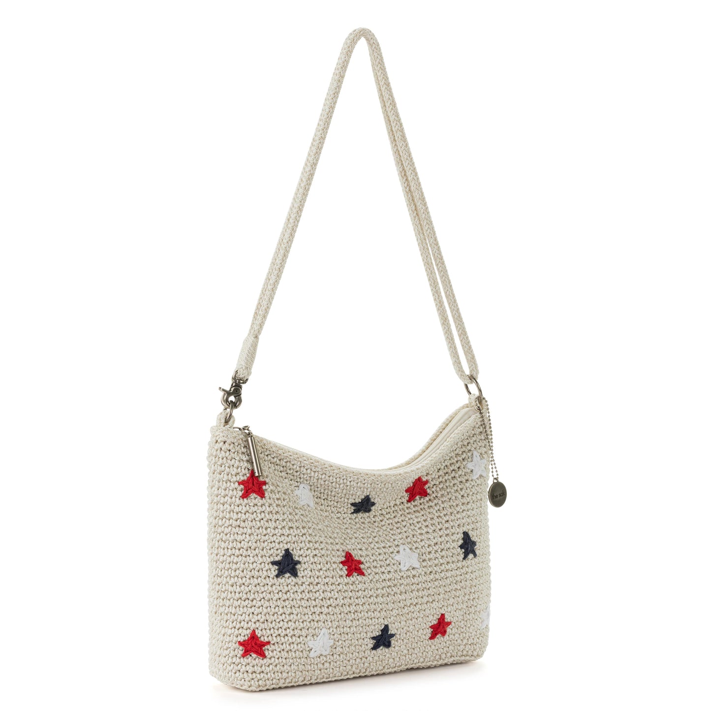 The Sak Lumi Crossbody Crochet - |Natural Multi Stars|