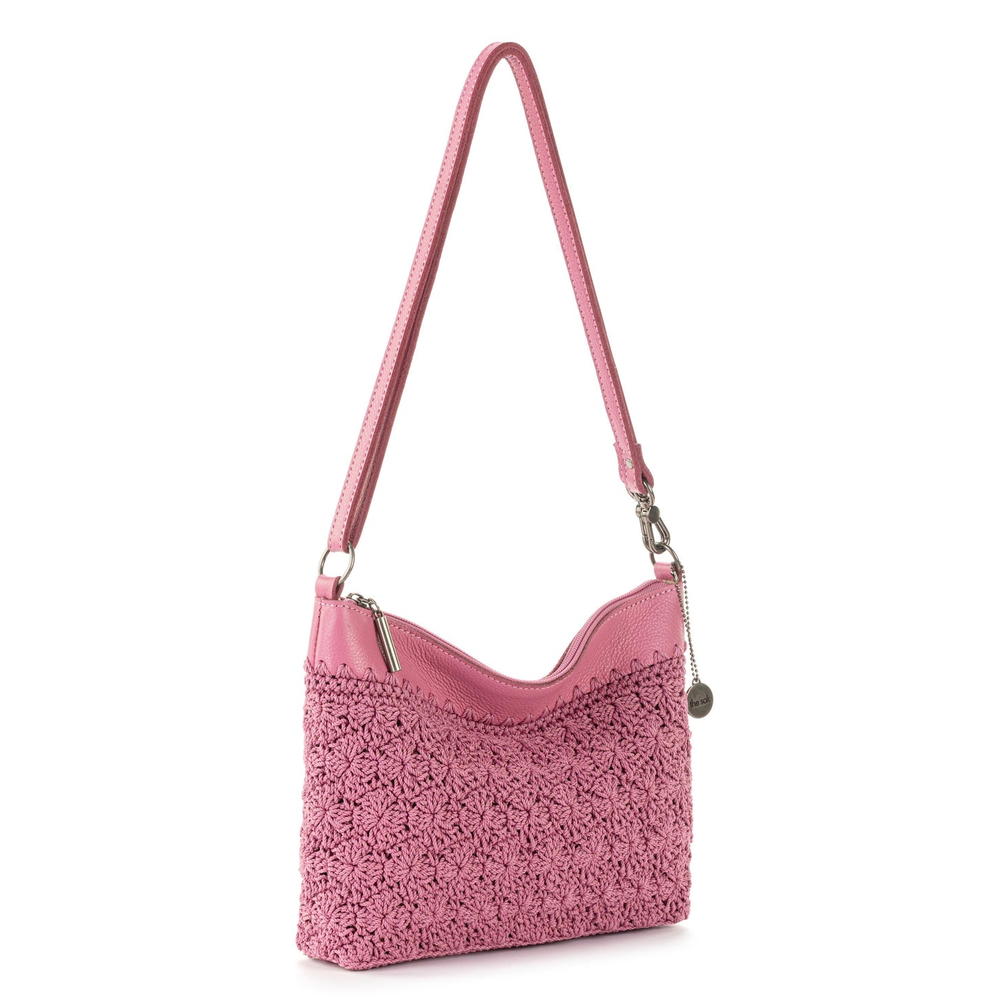 The Sak Lumi Crossbody Crochet - |Mulberry Primrose|