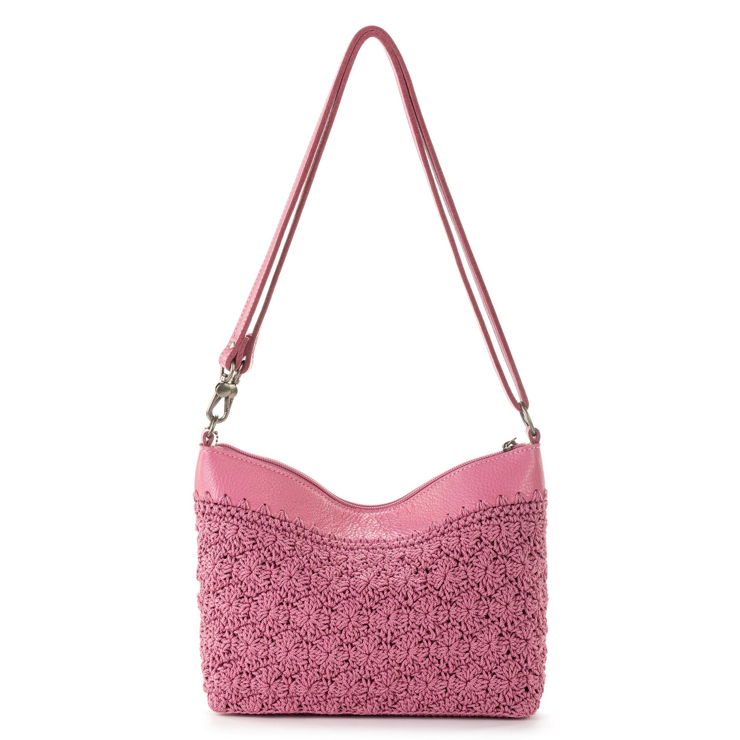 The Sak Lumi Crossbody Crochet - |Mulberry Primrose|