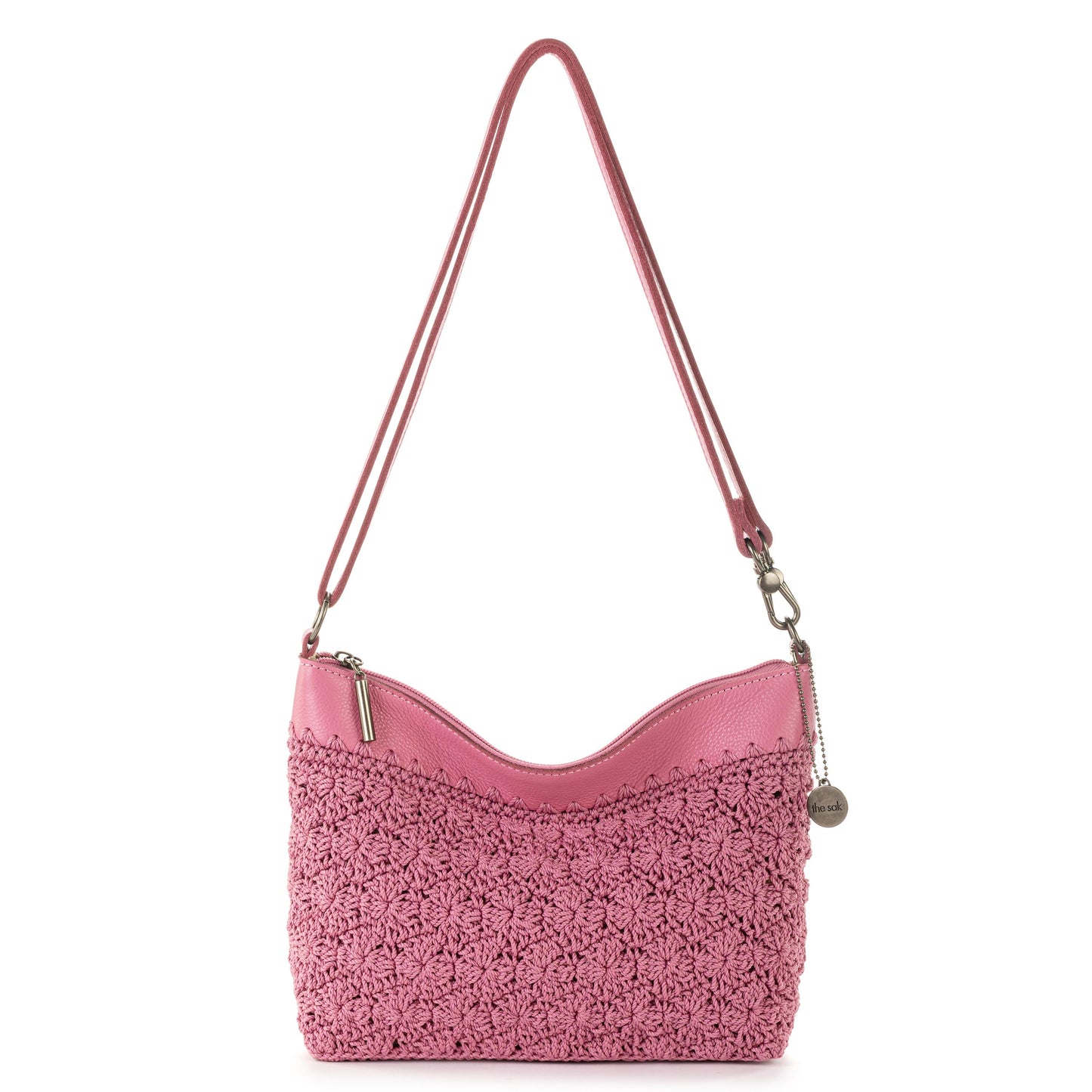 The Sak Lumi Crossbody Crochet - |Mulberry Primrose|