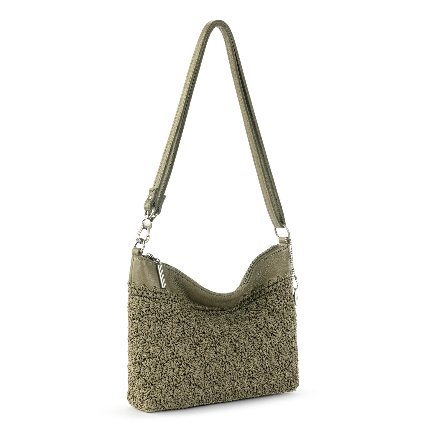 The Sak Lumi Crossbody Crochet - |Loden Primrose|