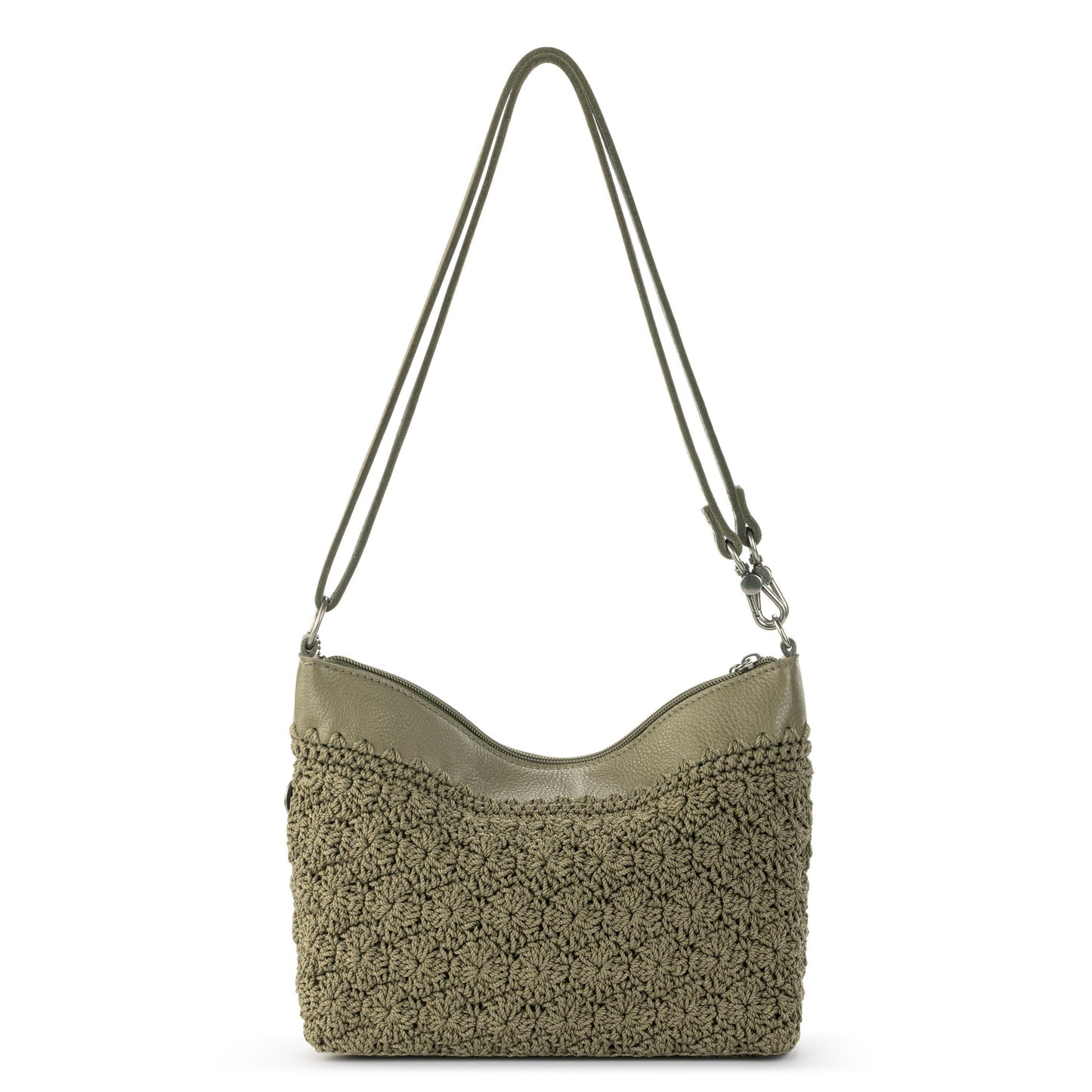 The Sak Lumi Crossbody Crochet - |Loden Primrose|