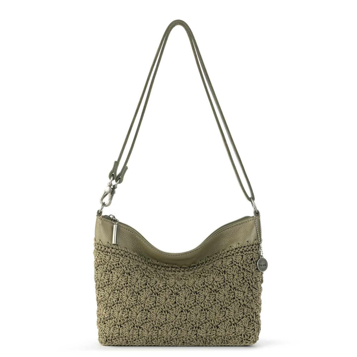 The Sak Lumi Crossbody Crochet - |Loden Primrose|