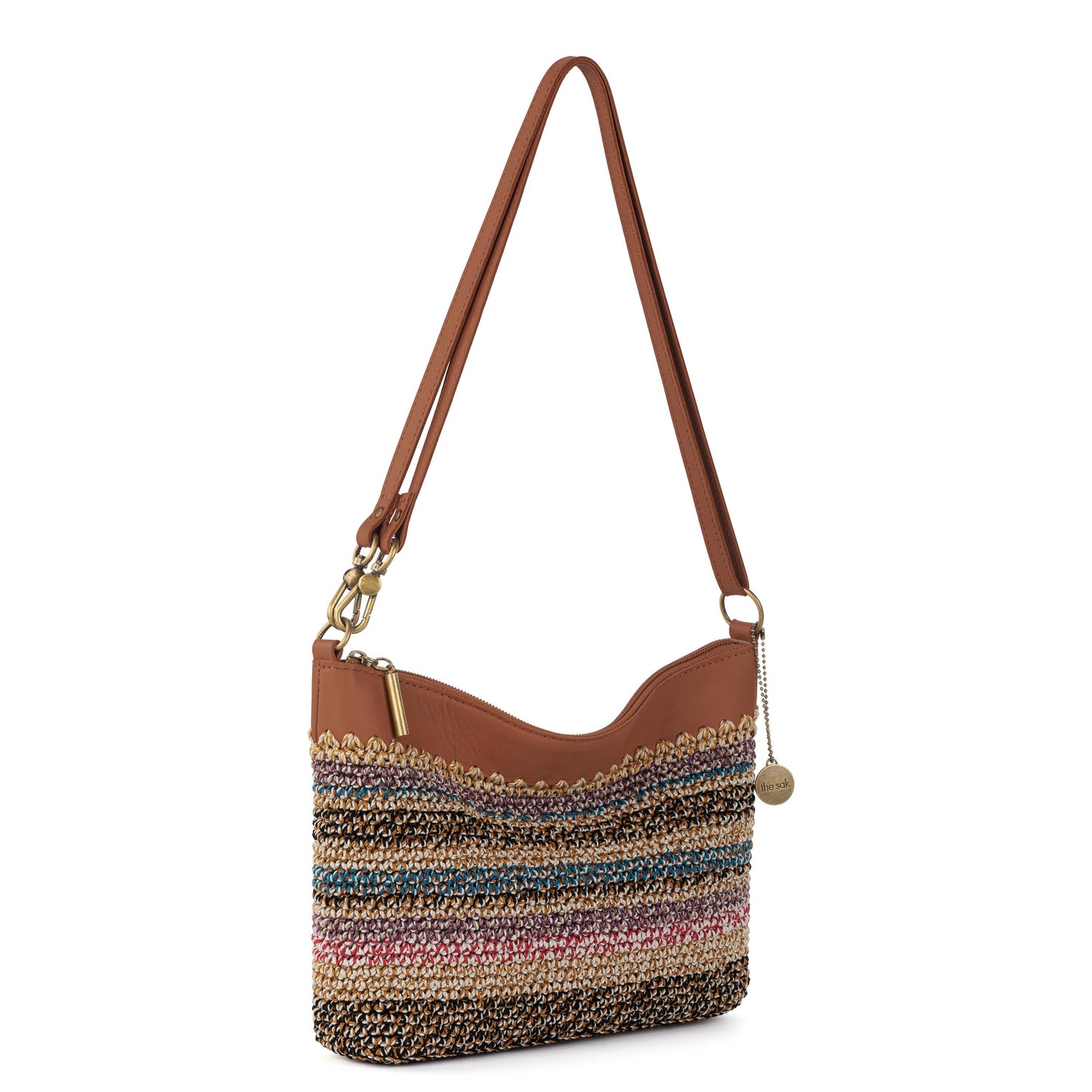 The Sak Lumi Crossbody Crochet - |Ubud Stripe|