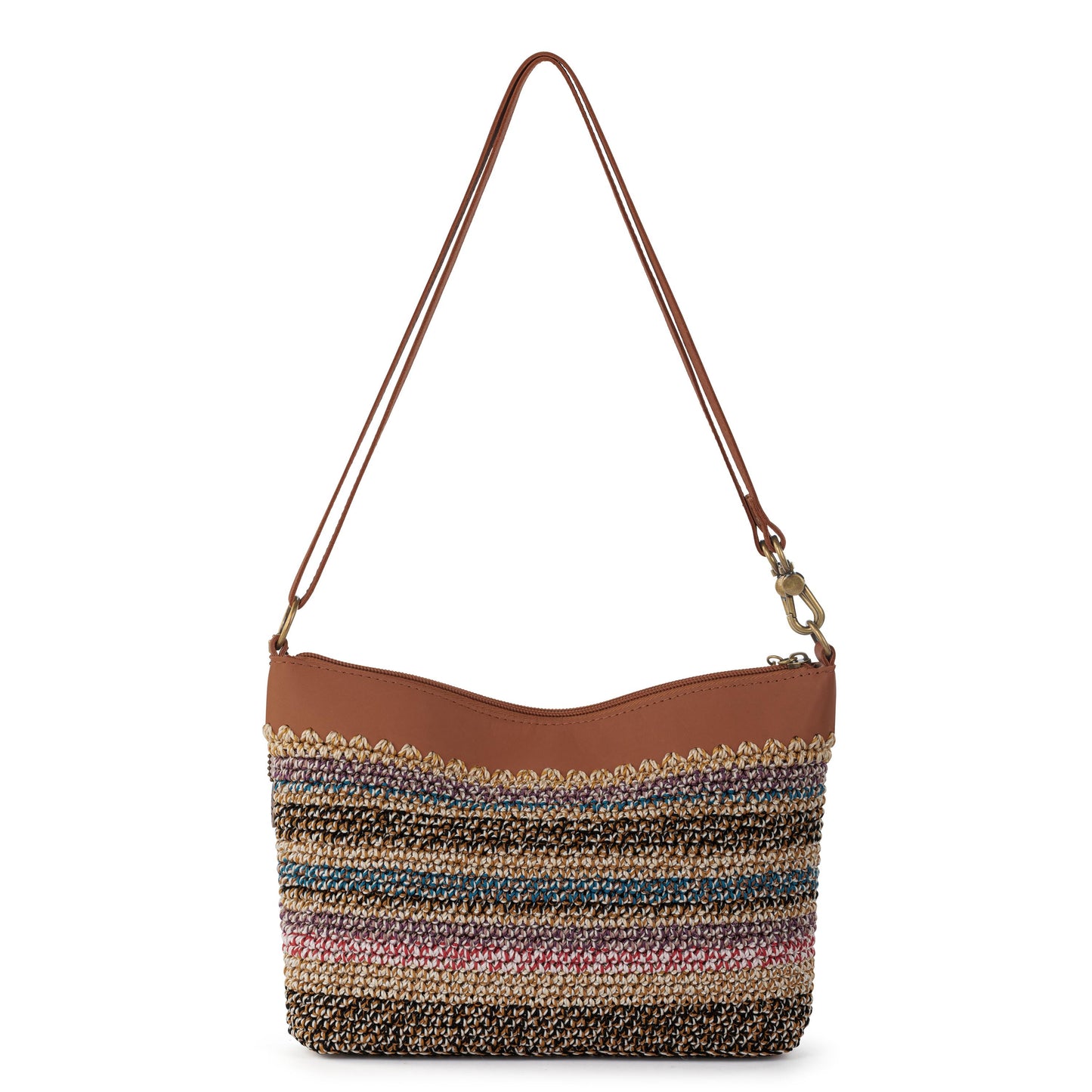 The Sak Lumi Crossbody Crochet - |Ubud Stripe|