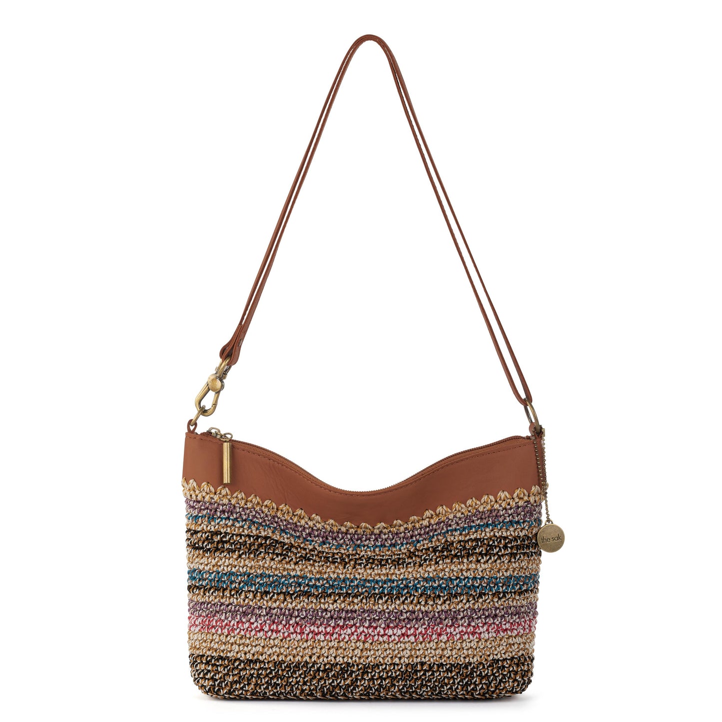 The Sak Lumi Crossbody Crochet - |Ubud Stripe|