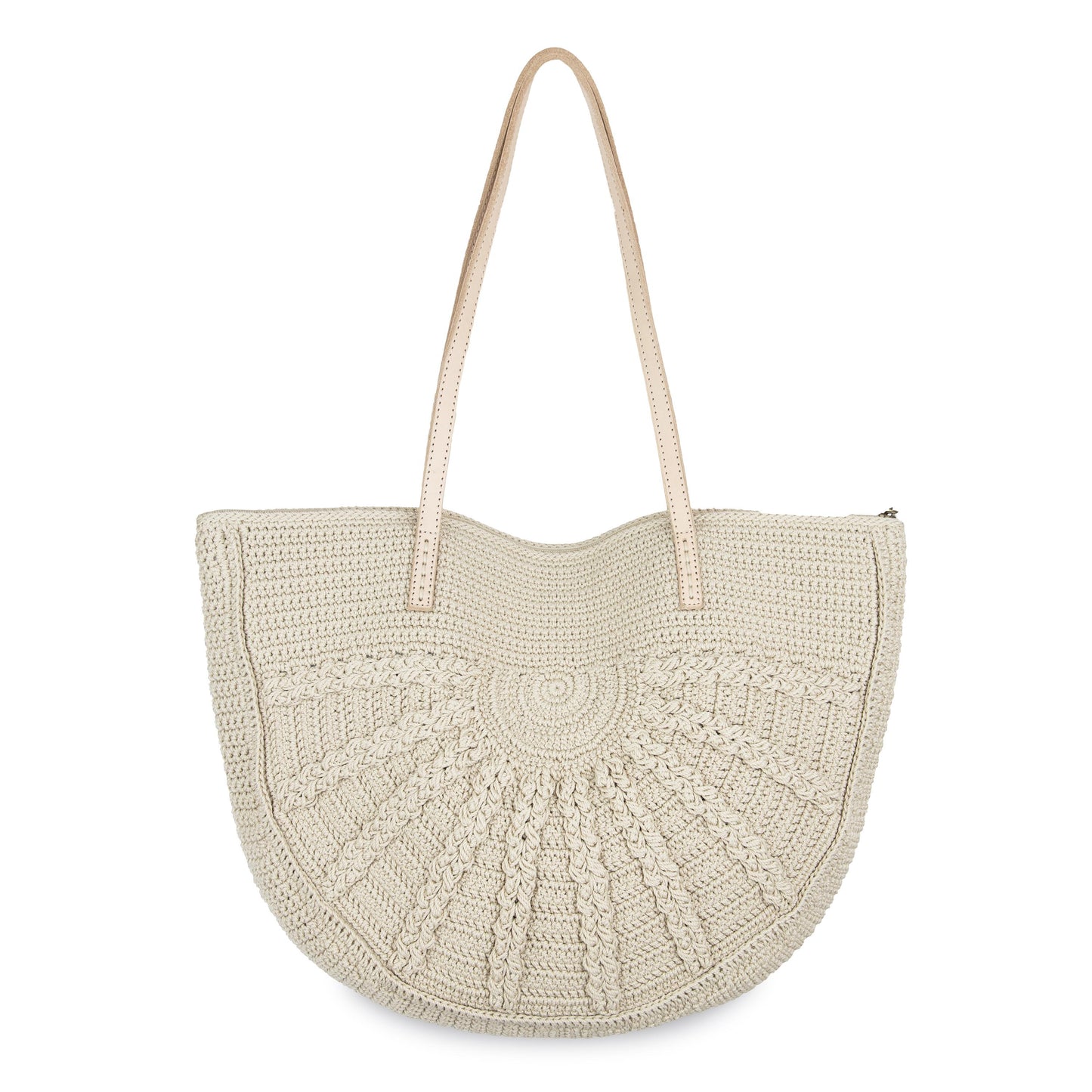 The Sak Faye Large Tote Crochet - |Ecru Sunbeam|