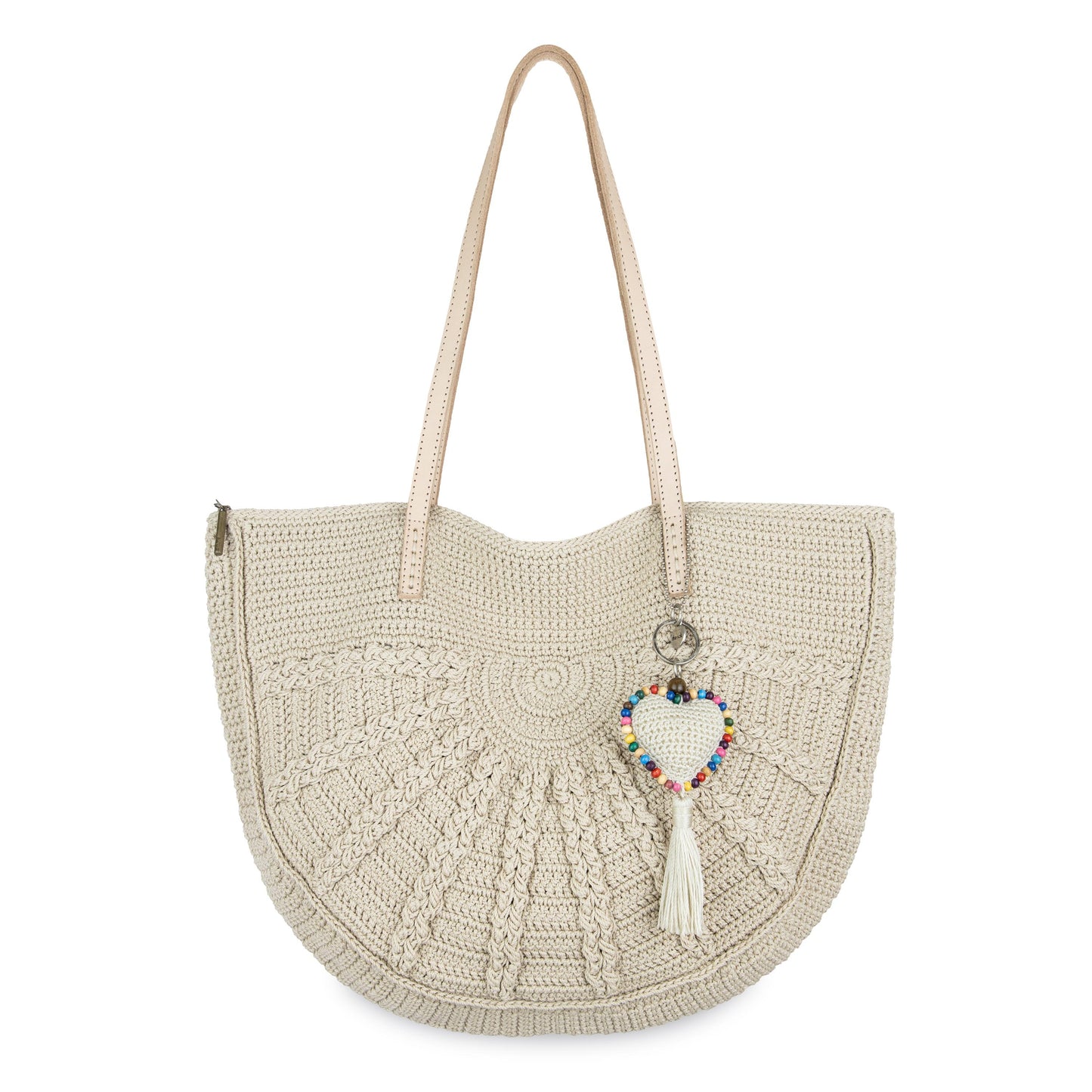 The Sak Faye Large Tote Crochet - |Ecru Sunbeam|