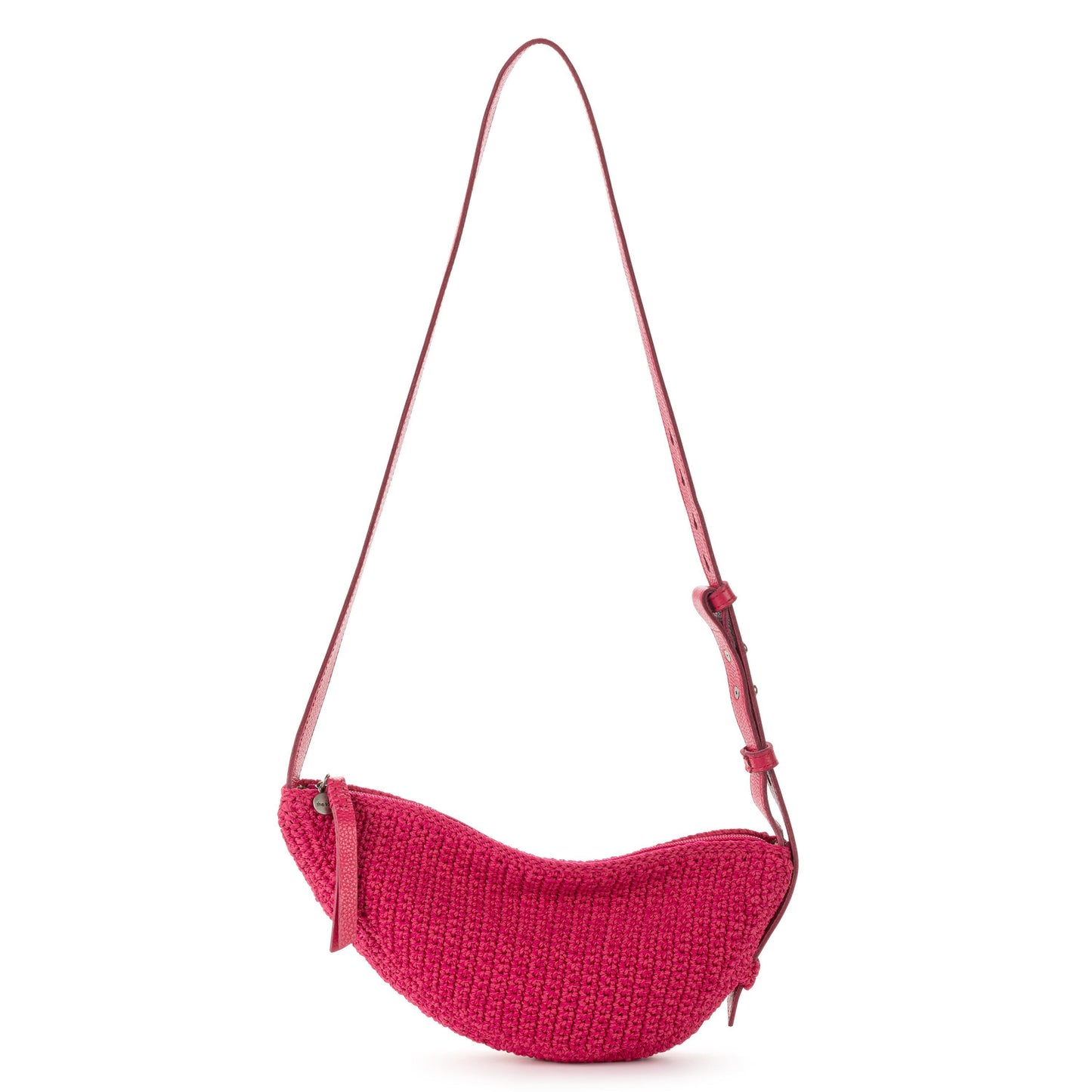 The Sak Tess Sling Bag Crochet - |Magenta|