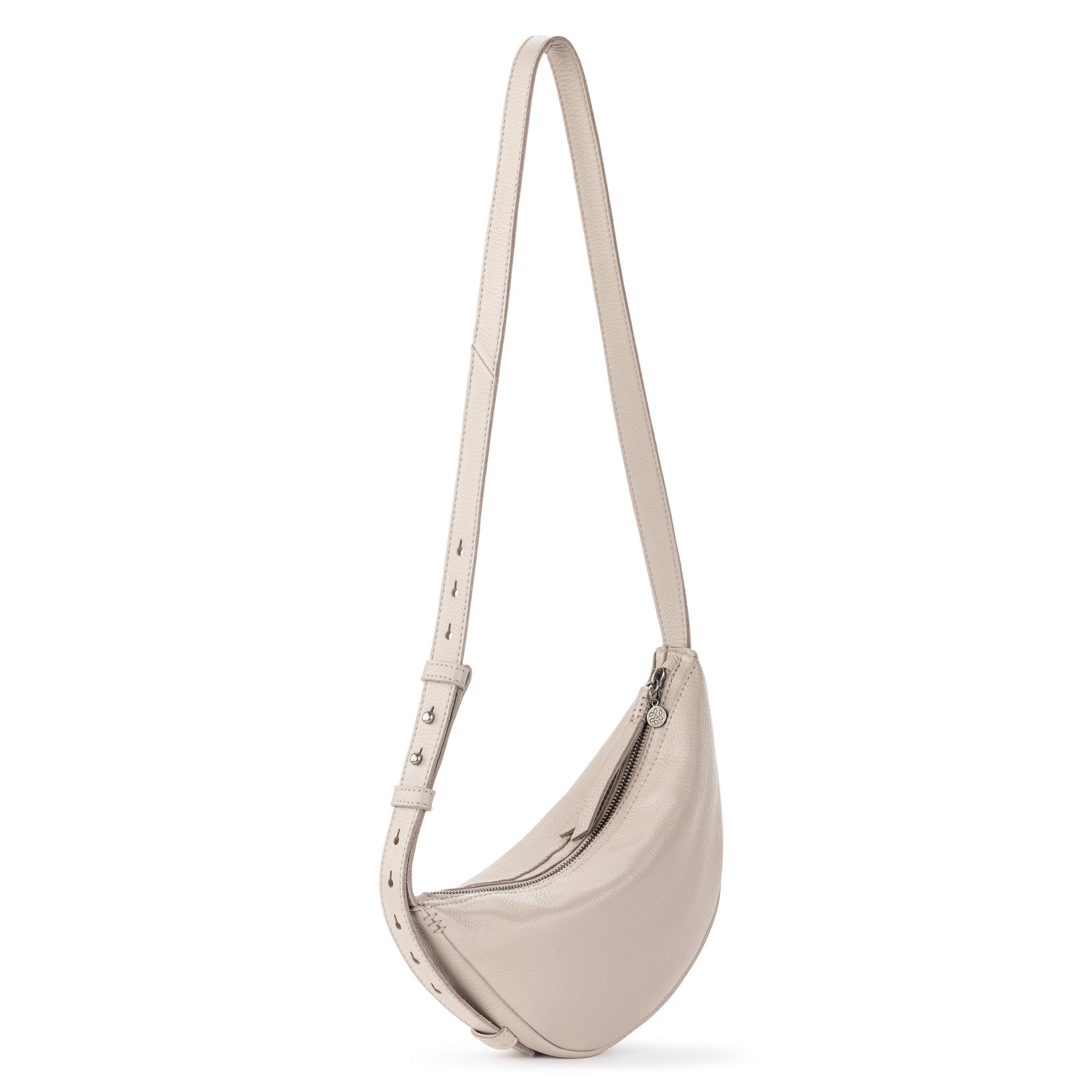 The Sak Tess Sling Bag Leather - Sand
