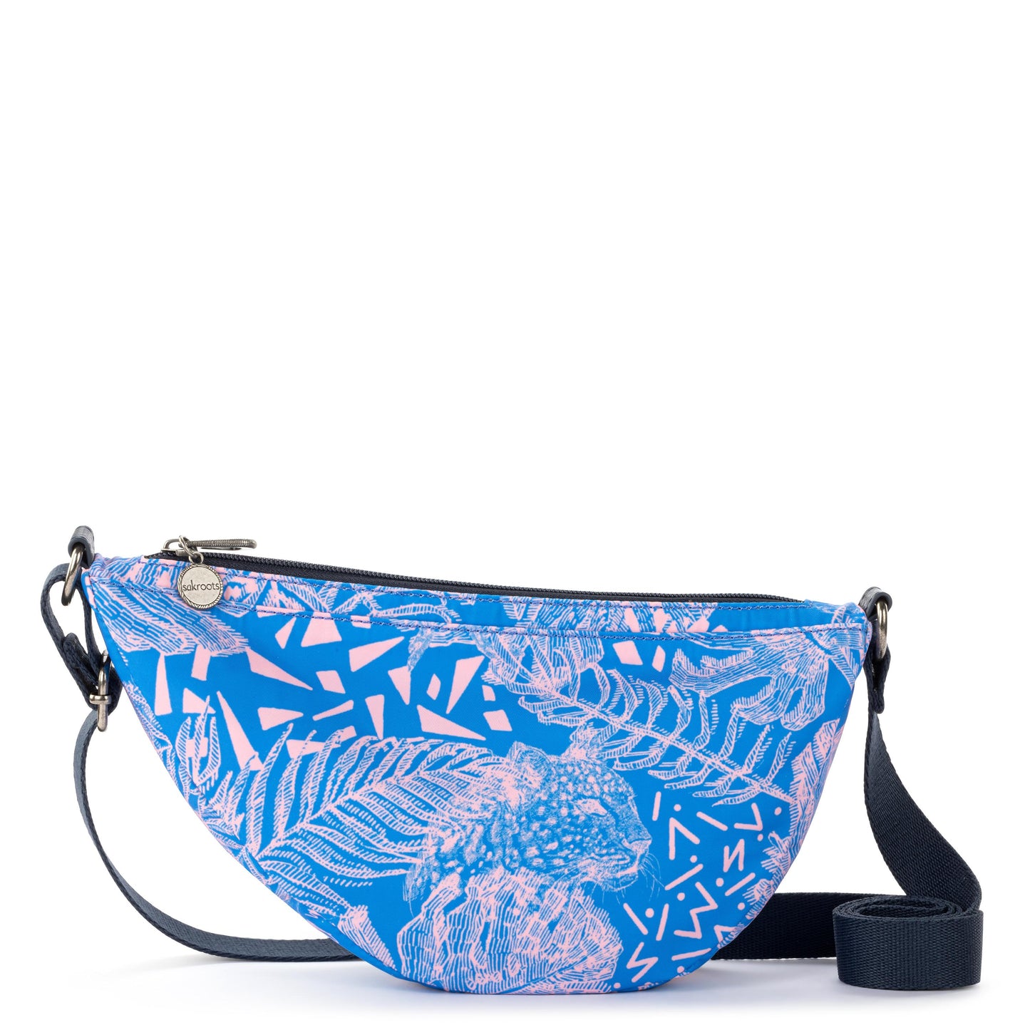 Sakroots Tess Sling Bag EcoTwill - |Bubblegum Wildlife|