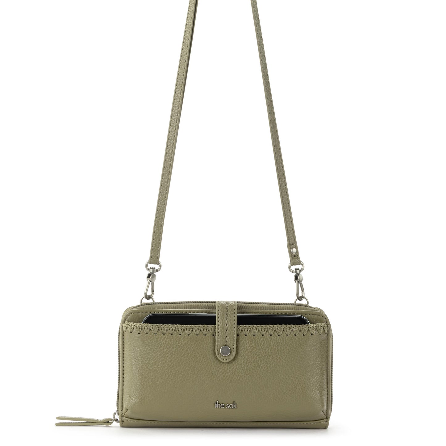 The Sak Iris Large Smartphone Crossbody Leather - |Loden|