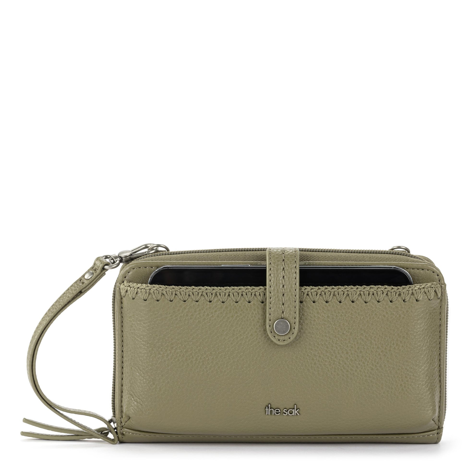 The Sak Iris Large Smartphone Crossbody Leather - |Loden|