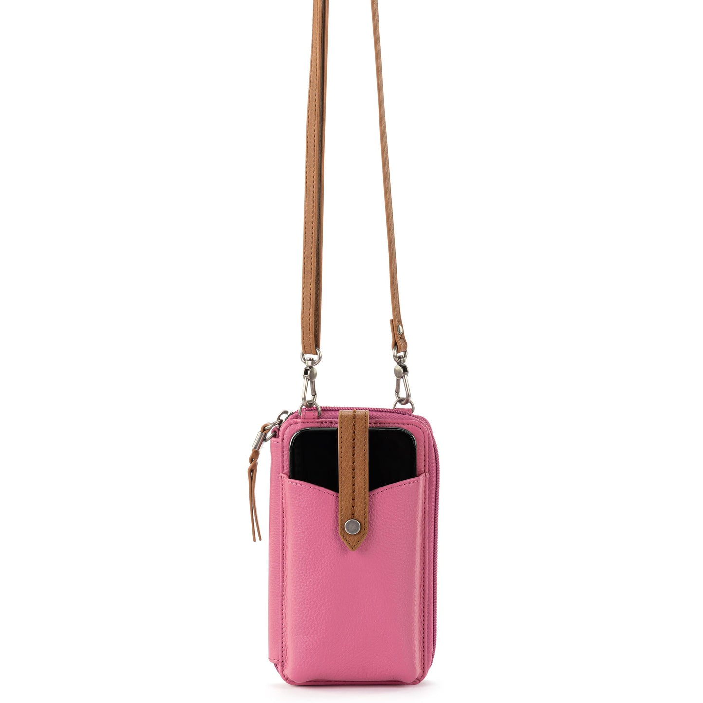 The Sak Silverlake Smartphone Crossbody Leather - |Mulberry|