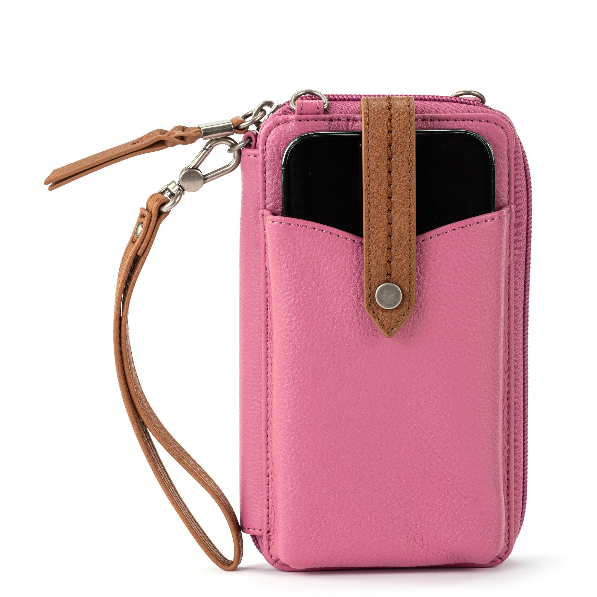 The Sak Silverlake Smartphone Crossbody Leather - |Mulberry|