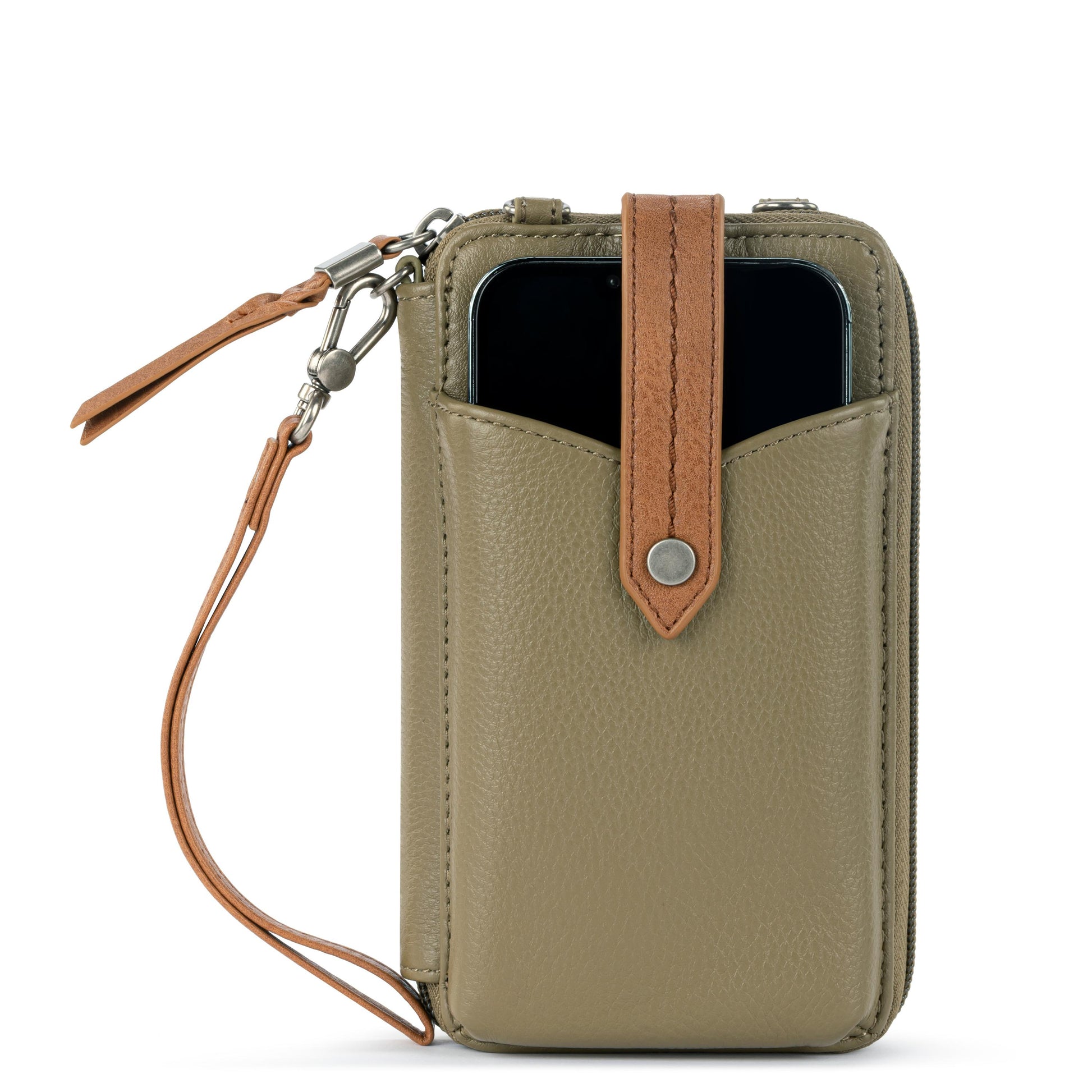 The Sak Silverlake Smartphone Crossbody Leather - |Loden|