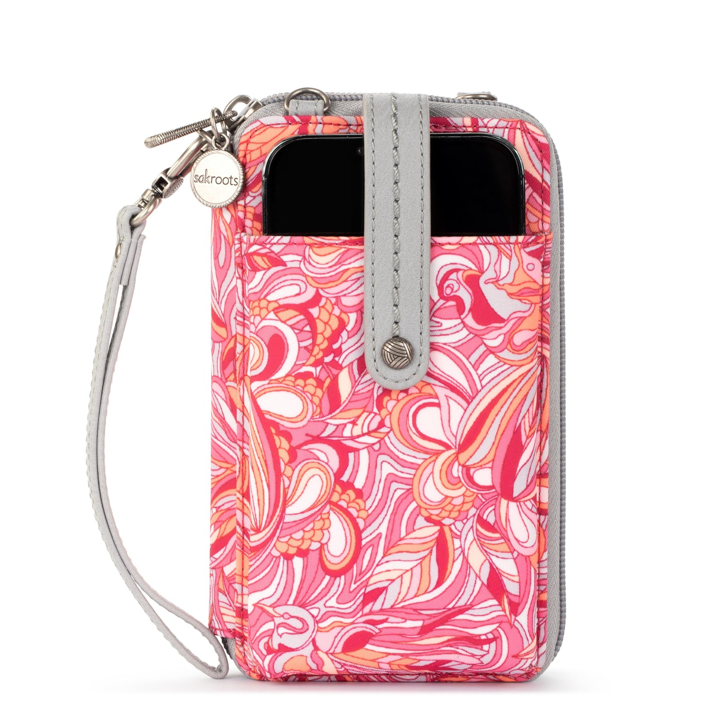 Sakroots Salinas Smartphone Crossbody EcoTwill - |Sorbet Treehouse|