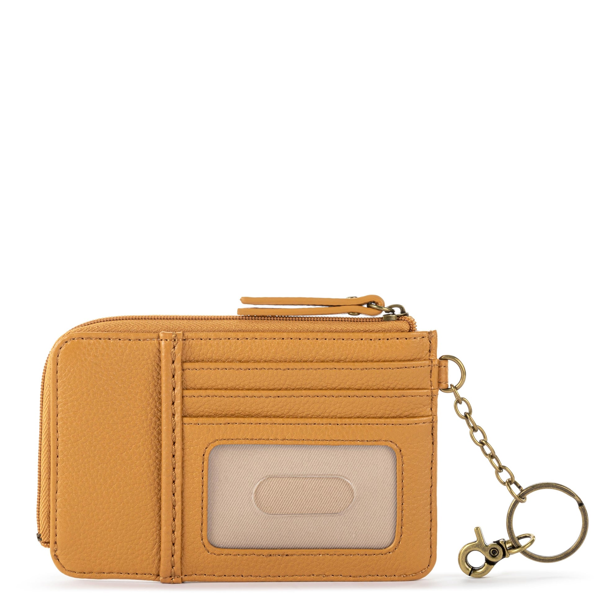 The Sak Iris Card Wallet Leather - |Marigold|