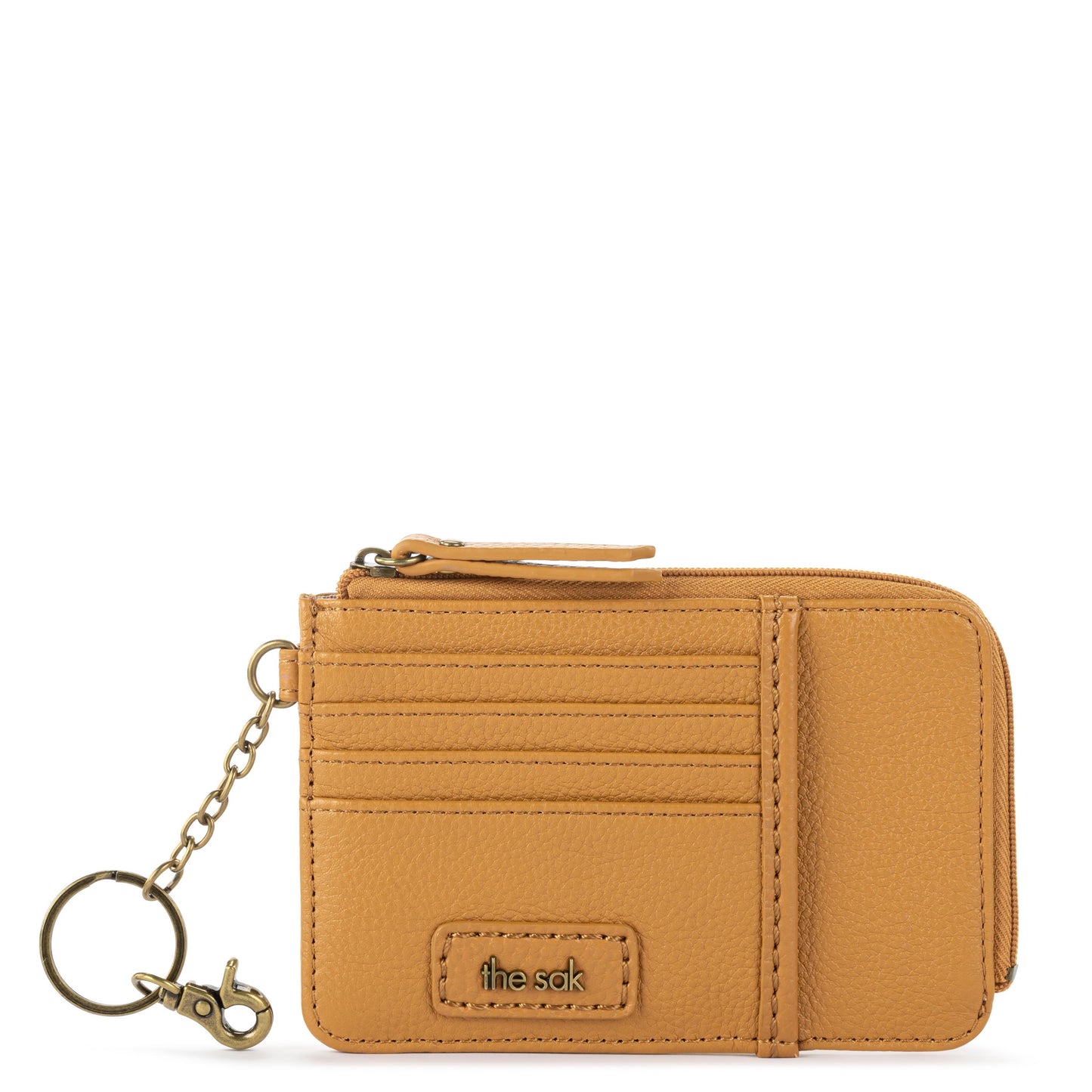 The Sak Iris Card Wallet Leather - |Marigold|