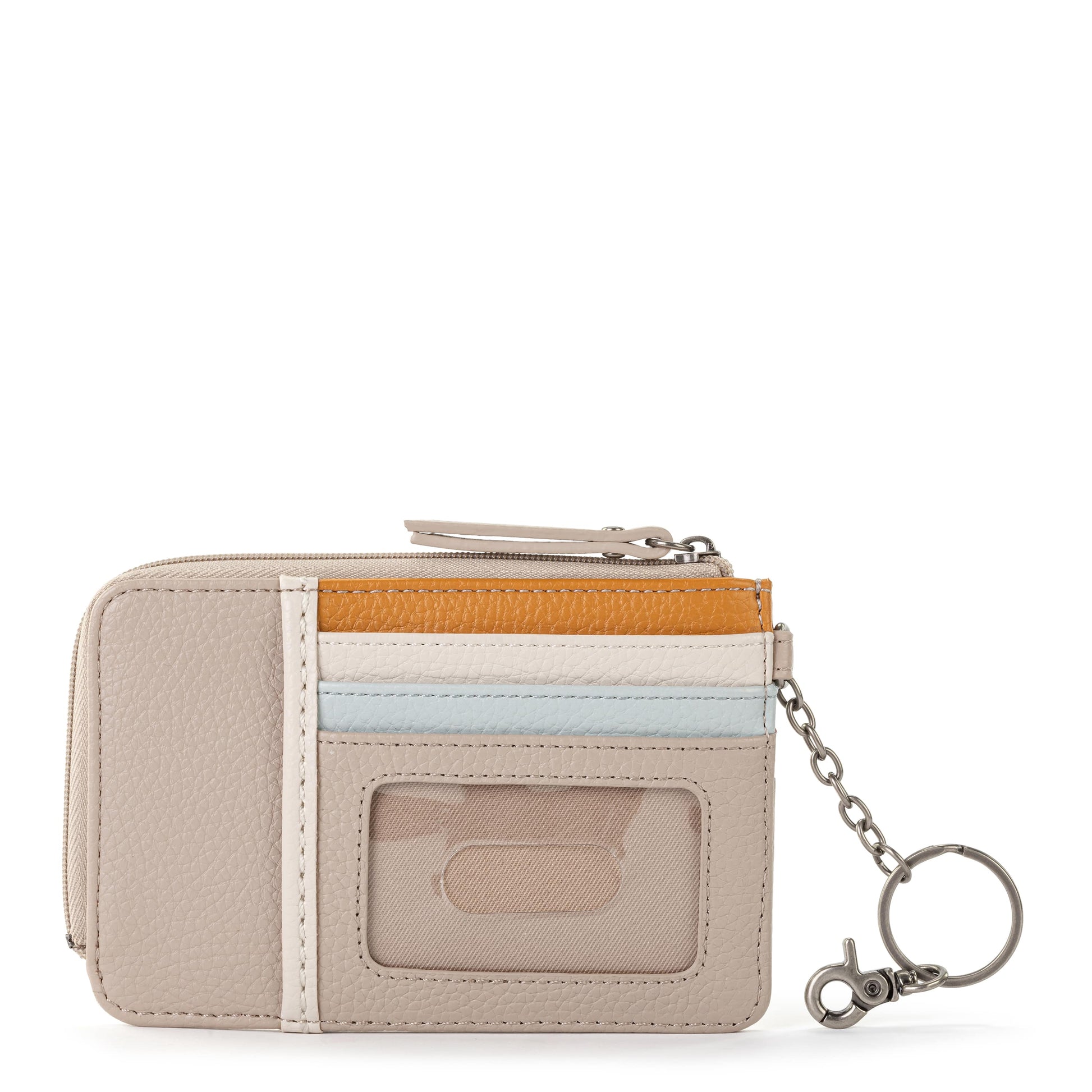 The Sak Iris Card Wallet Leather - |Sand Multi|