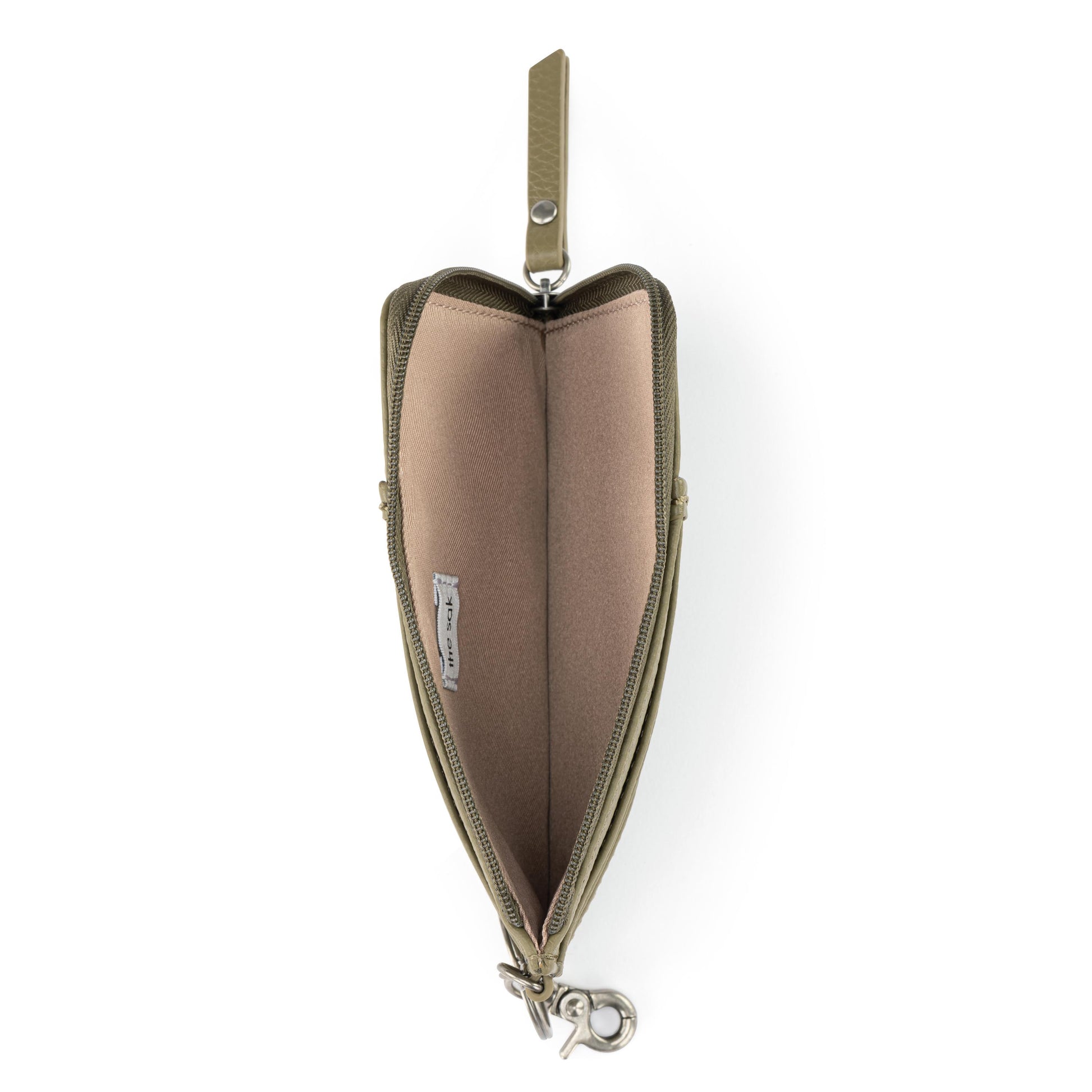 The Sak Iris Card Wallet Leather - |Loden|