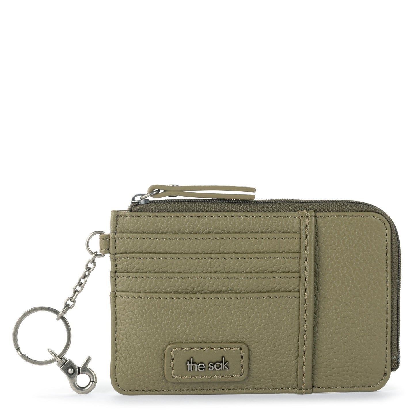 The Sak Iris Card Wallet Leather - |Loden|