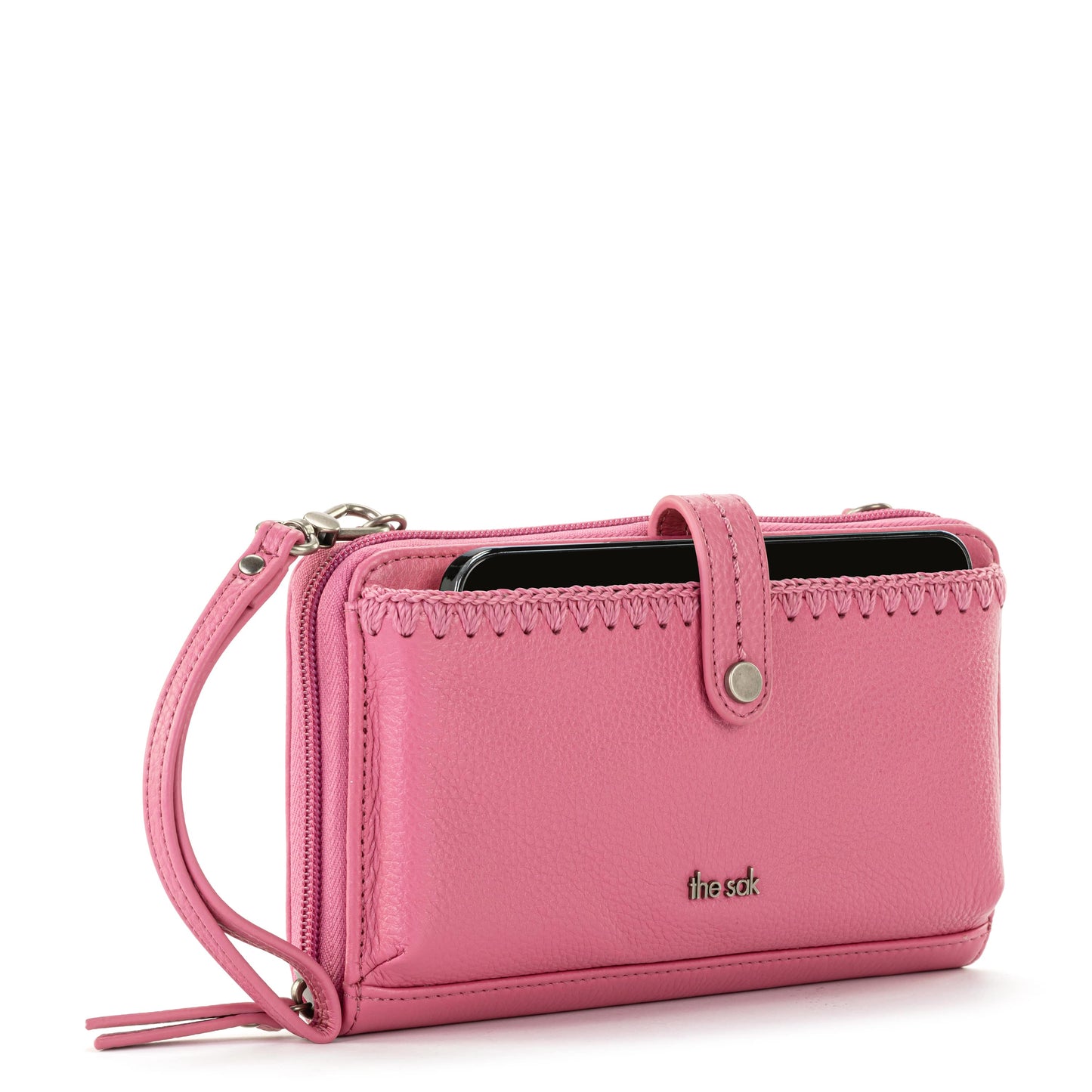 The Sak Iris Large Smartphone Crossbody Leather - |Mulberry|