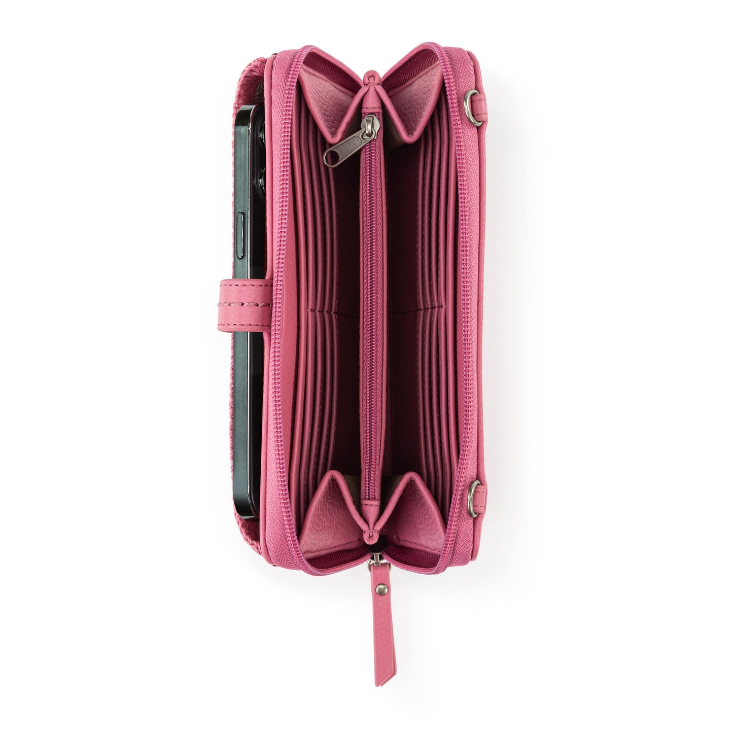 The Sak Iris Large Smartphone Crossbody Leather - |Mulberry|