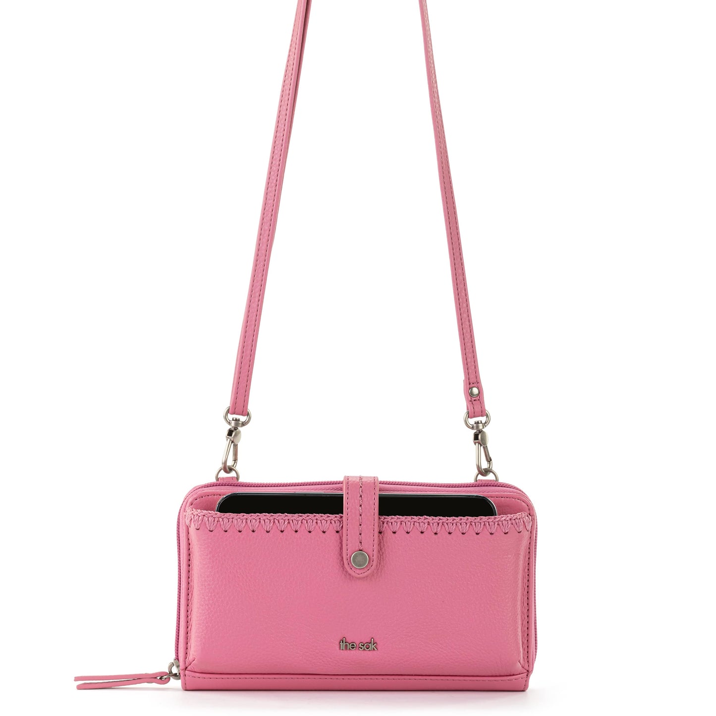 The Sak Iris Large Smartphone Crossbody Leather - |Mulberry|