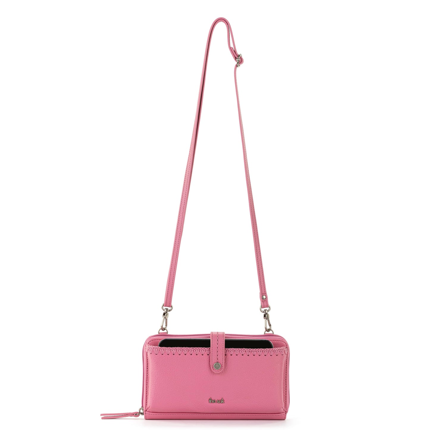 The Sak Iris Large Smartphone Crossbody Leather - |Mulberry|